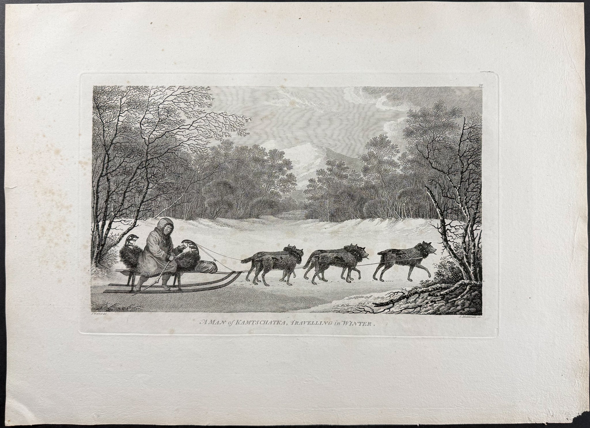 A Man of Kamtschatka, Travelling in Winter