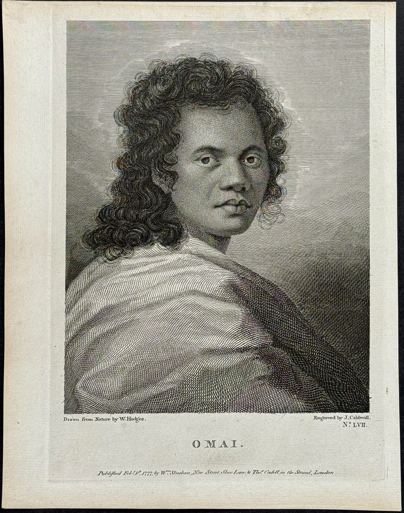 Omai, brought to England by Captain Furneaux