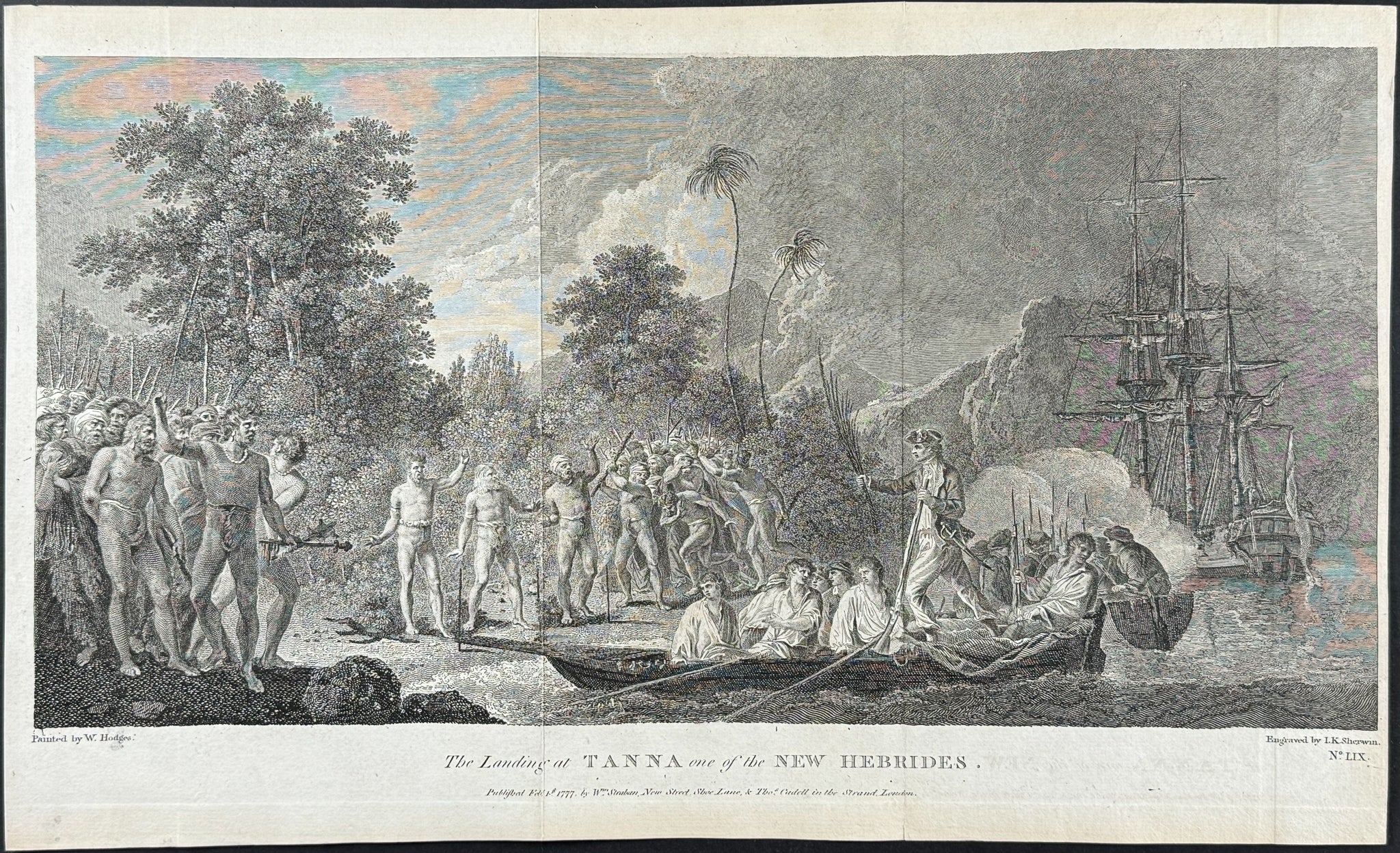 The Landing at Tanna one of the New Hebrides