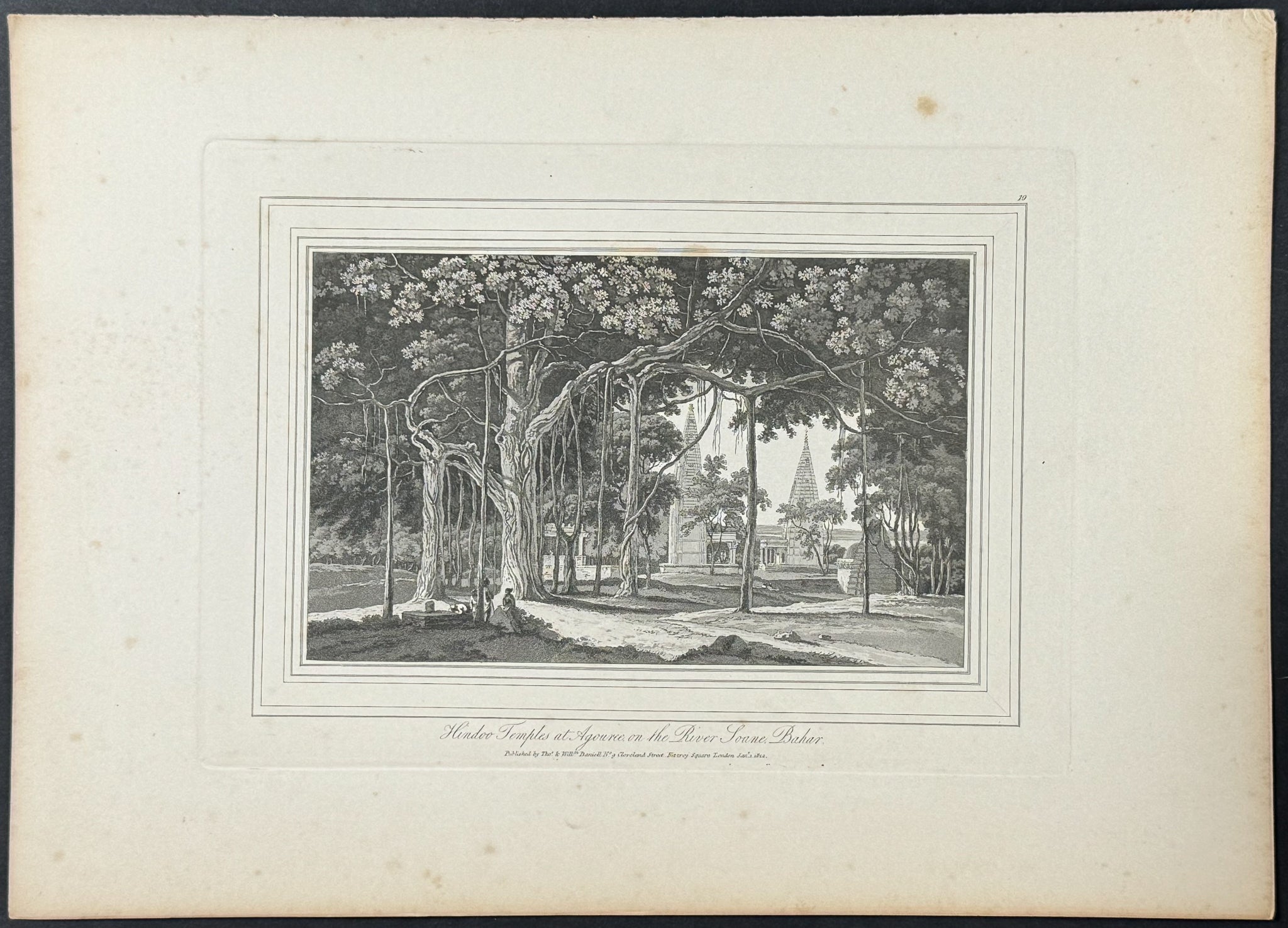 Hinoo Temples at Agouree, on the River Soane, Bahar