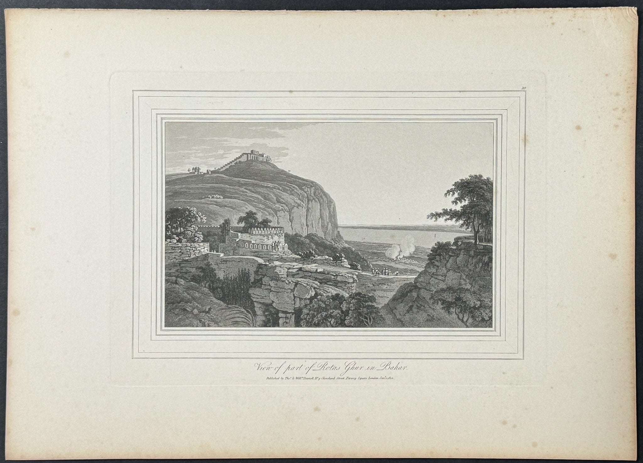 View of part of Rotas Ghur, in Bahar