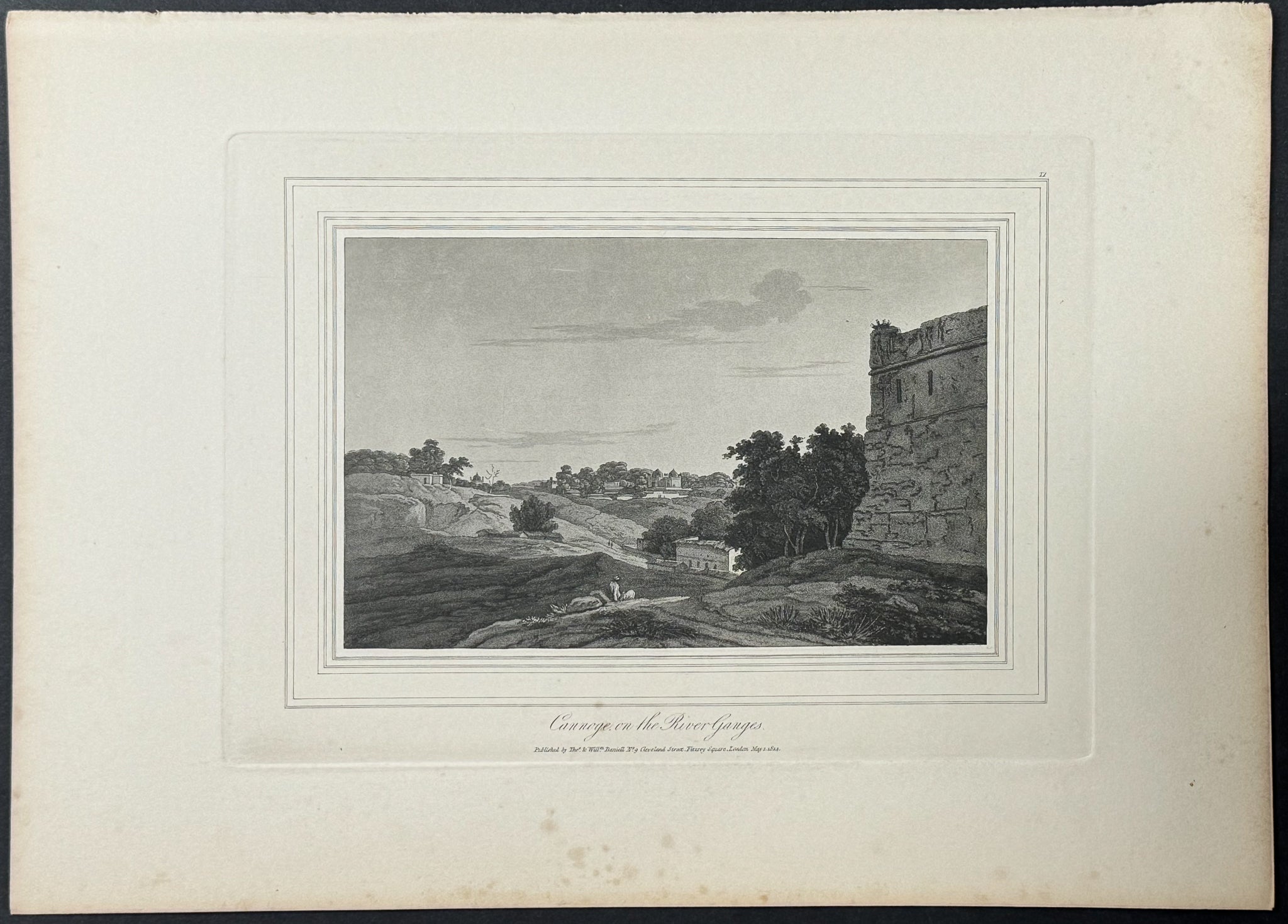 Cannoge on the River Ganges