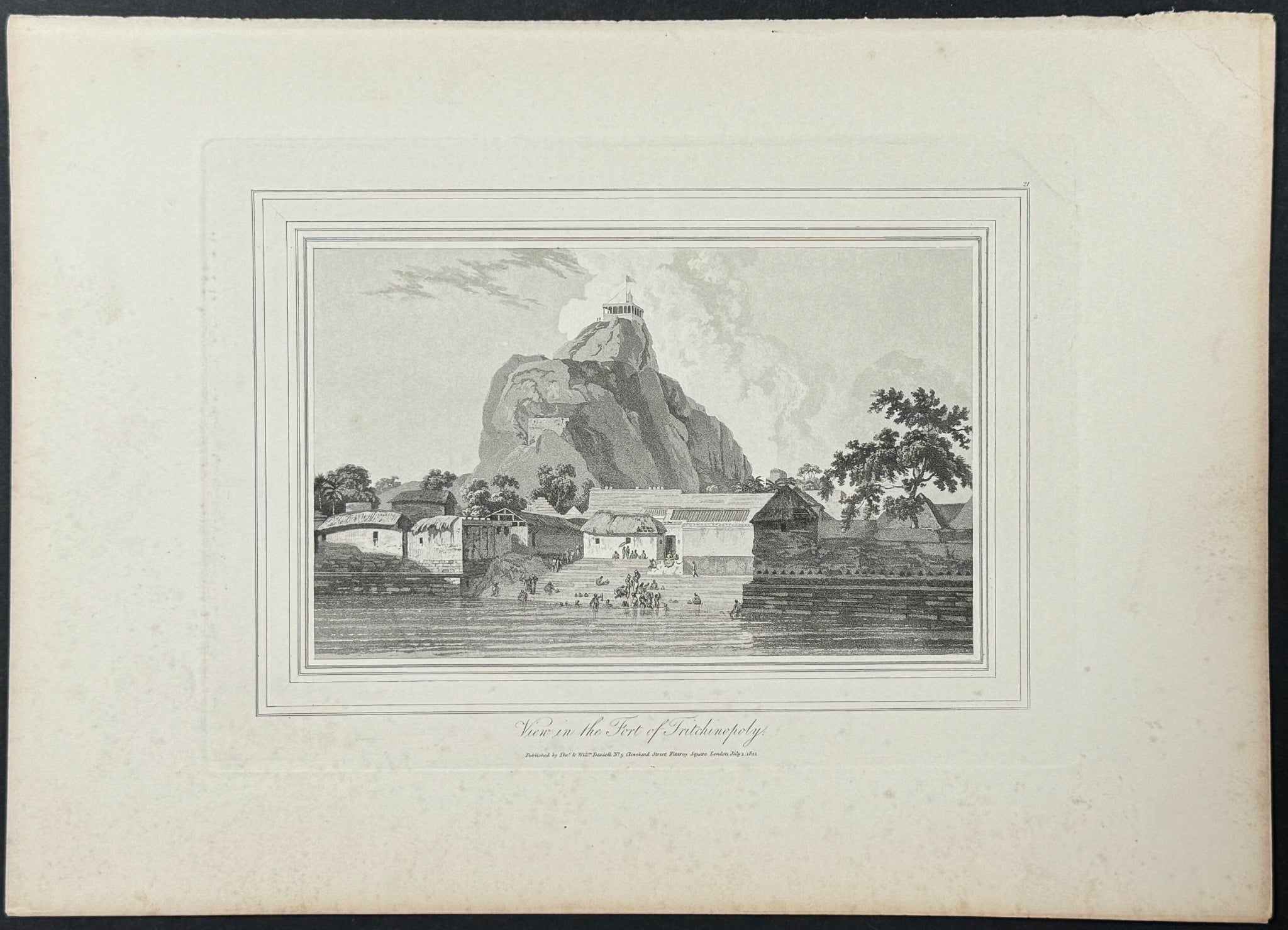 View in the Fort of Tritchinopoly