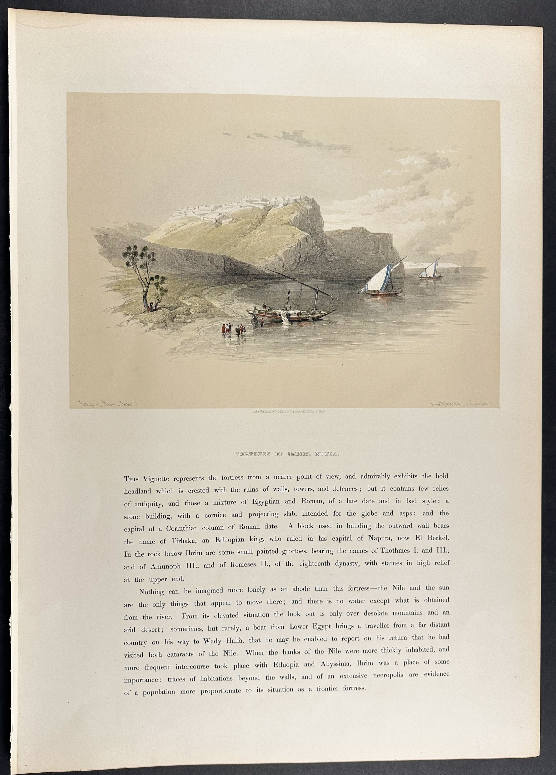 Fortress of Ibrim, Nubia