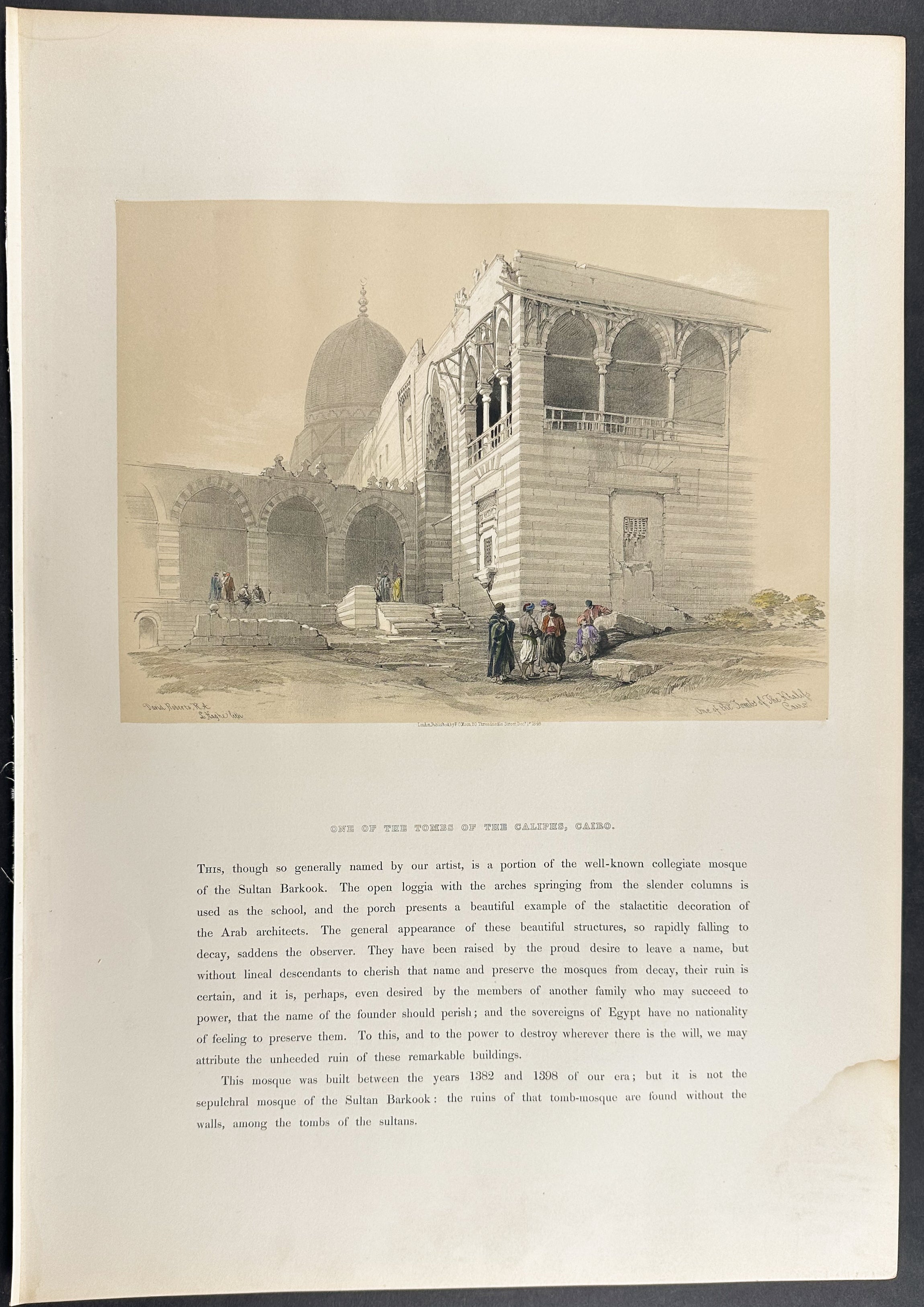 One of the Tombs of the Caliphs, Cairo