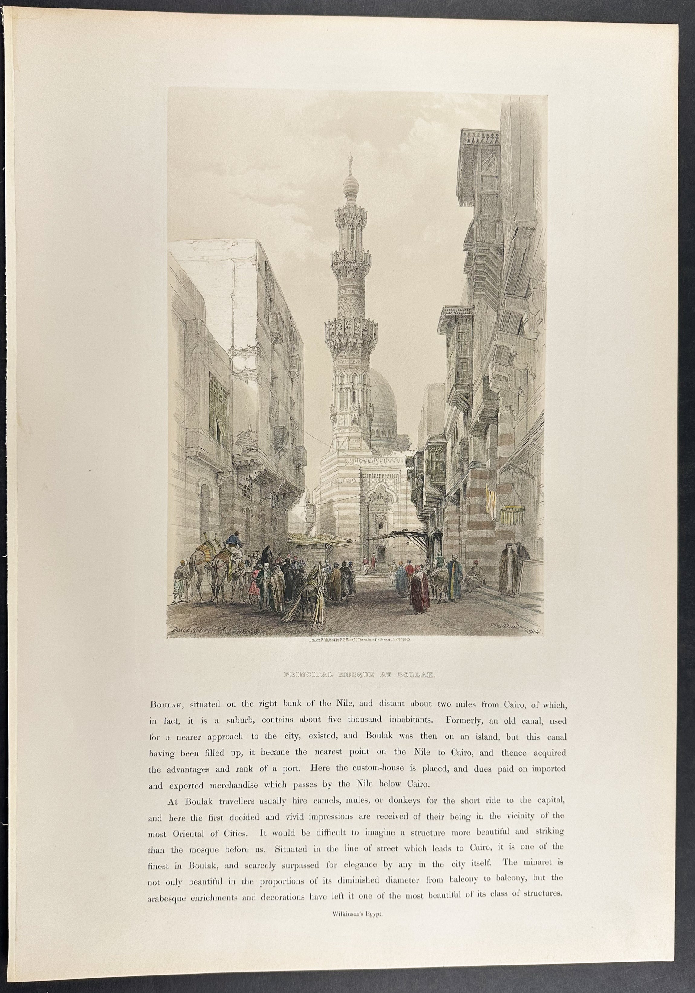 Principal Mosque at Boulak