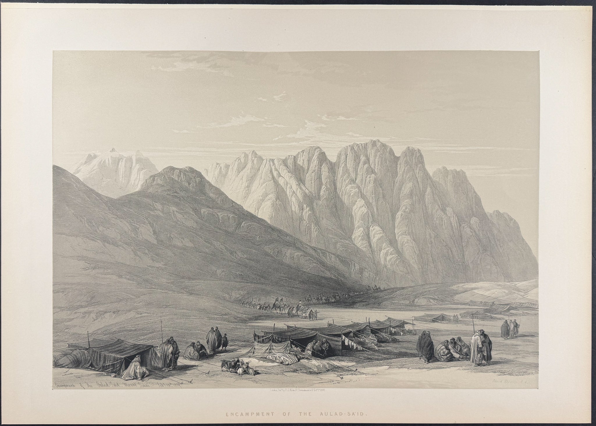 Encampment of the Aulad-Sa'id