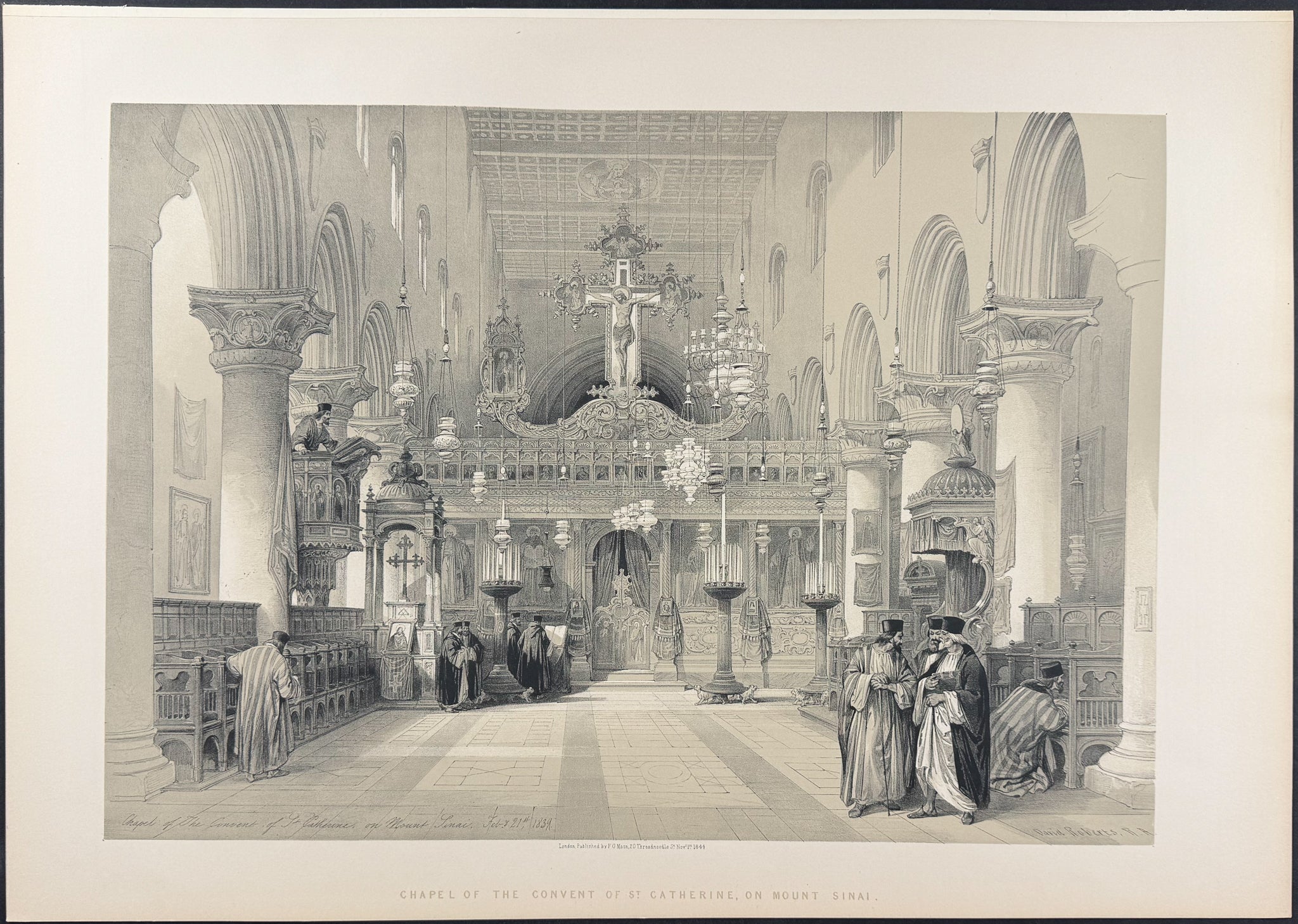 Chapel of the Convent of St. Catherine, on Mount Sinai