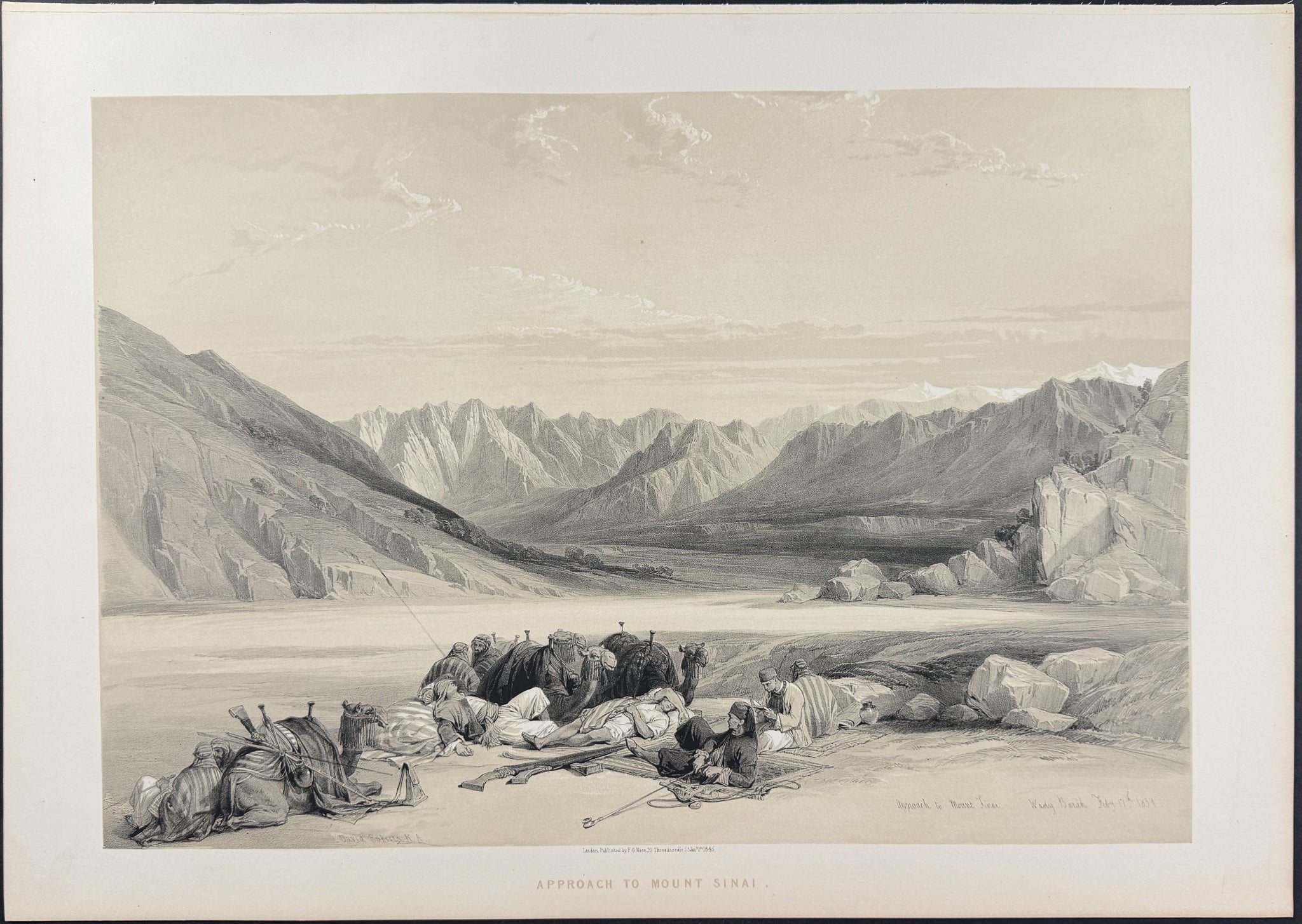 Approach to Mount Sinai