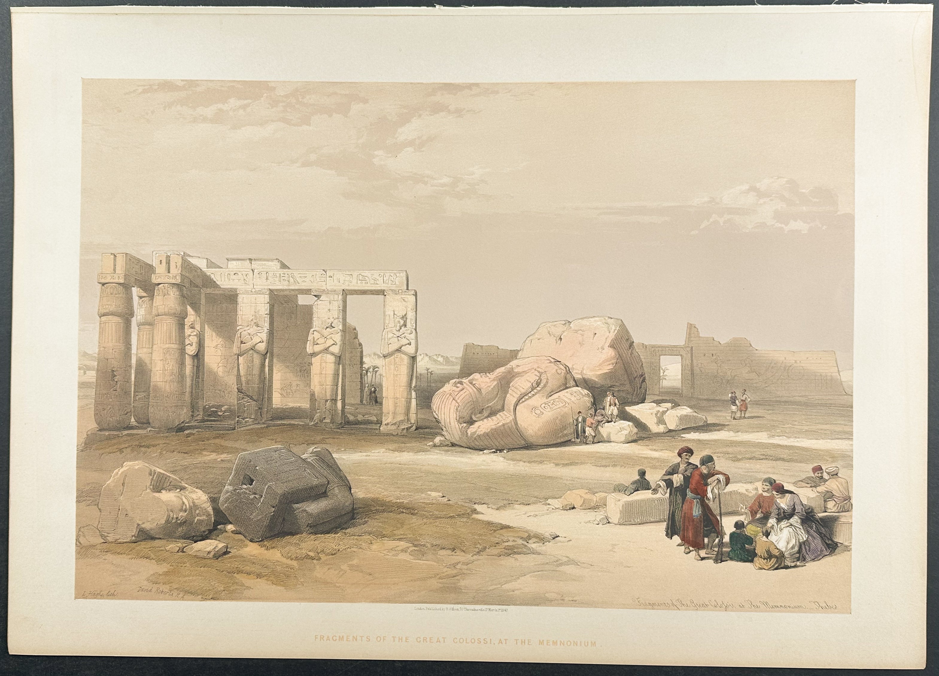 Fragments of the Great Colossi, at the Memnonium