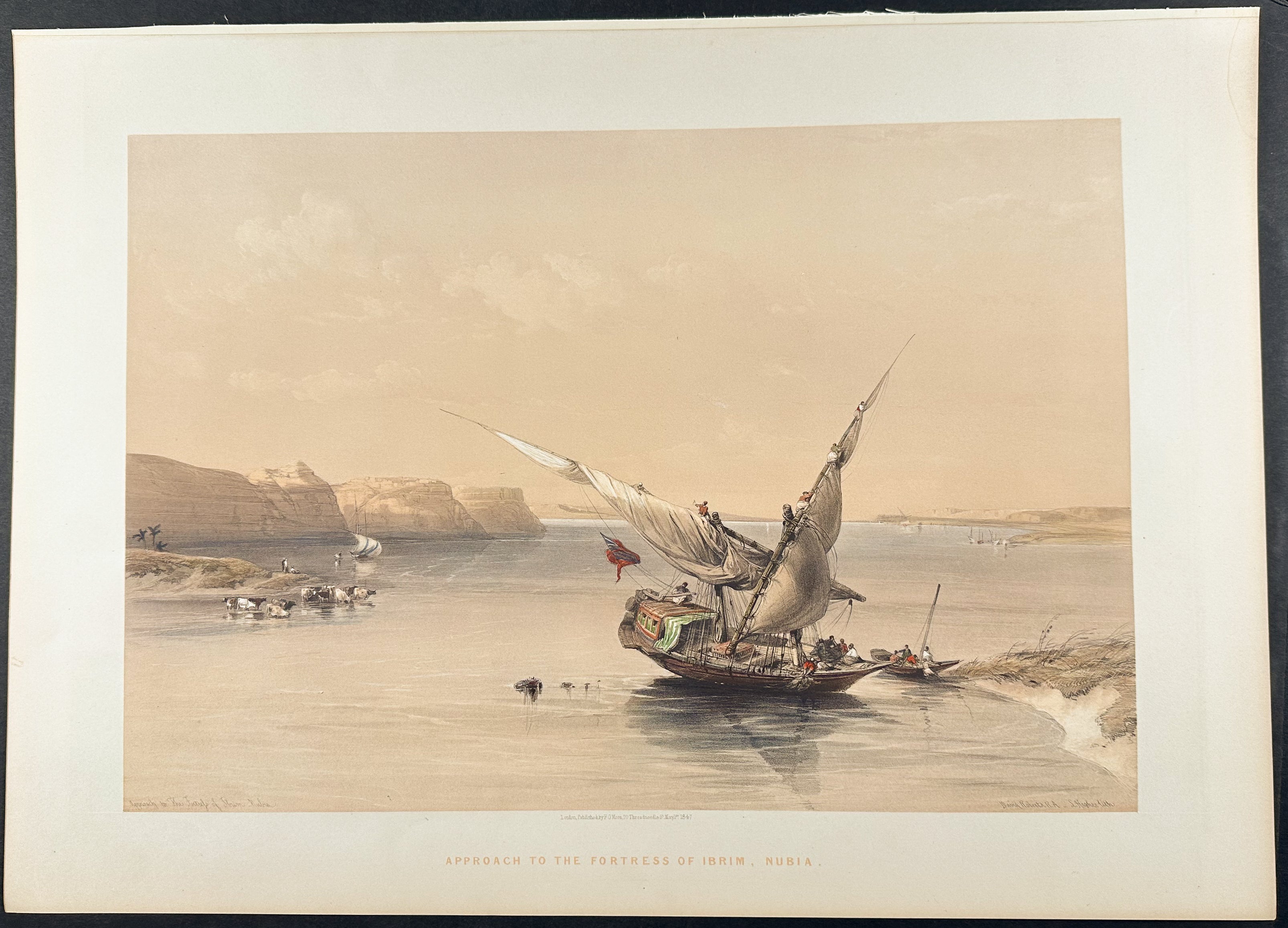 Approach to the Fortress of Ibrim, Nubia