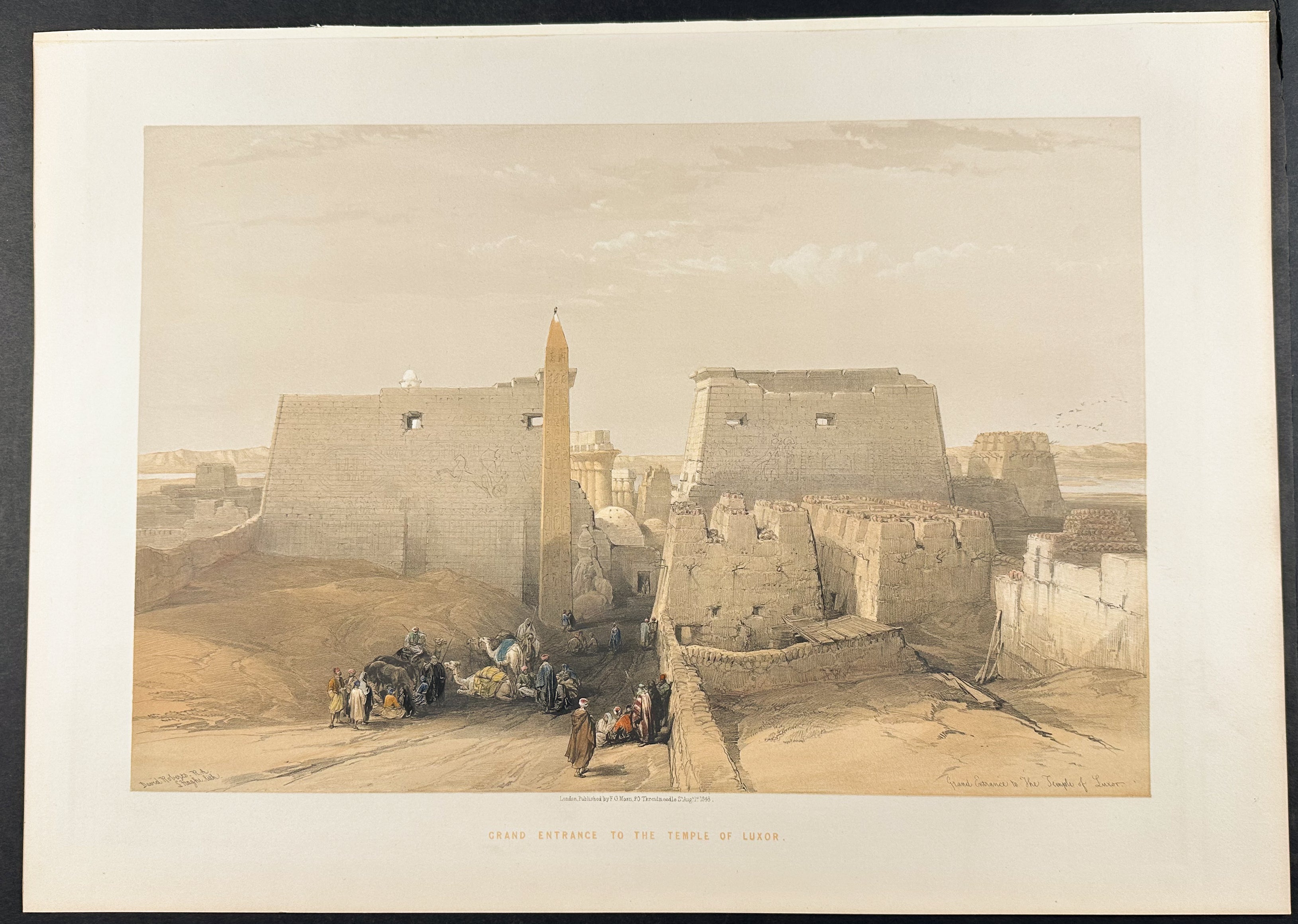 Grand Entrance to the Temple of Luxor