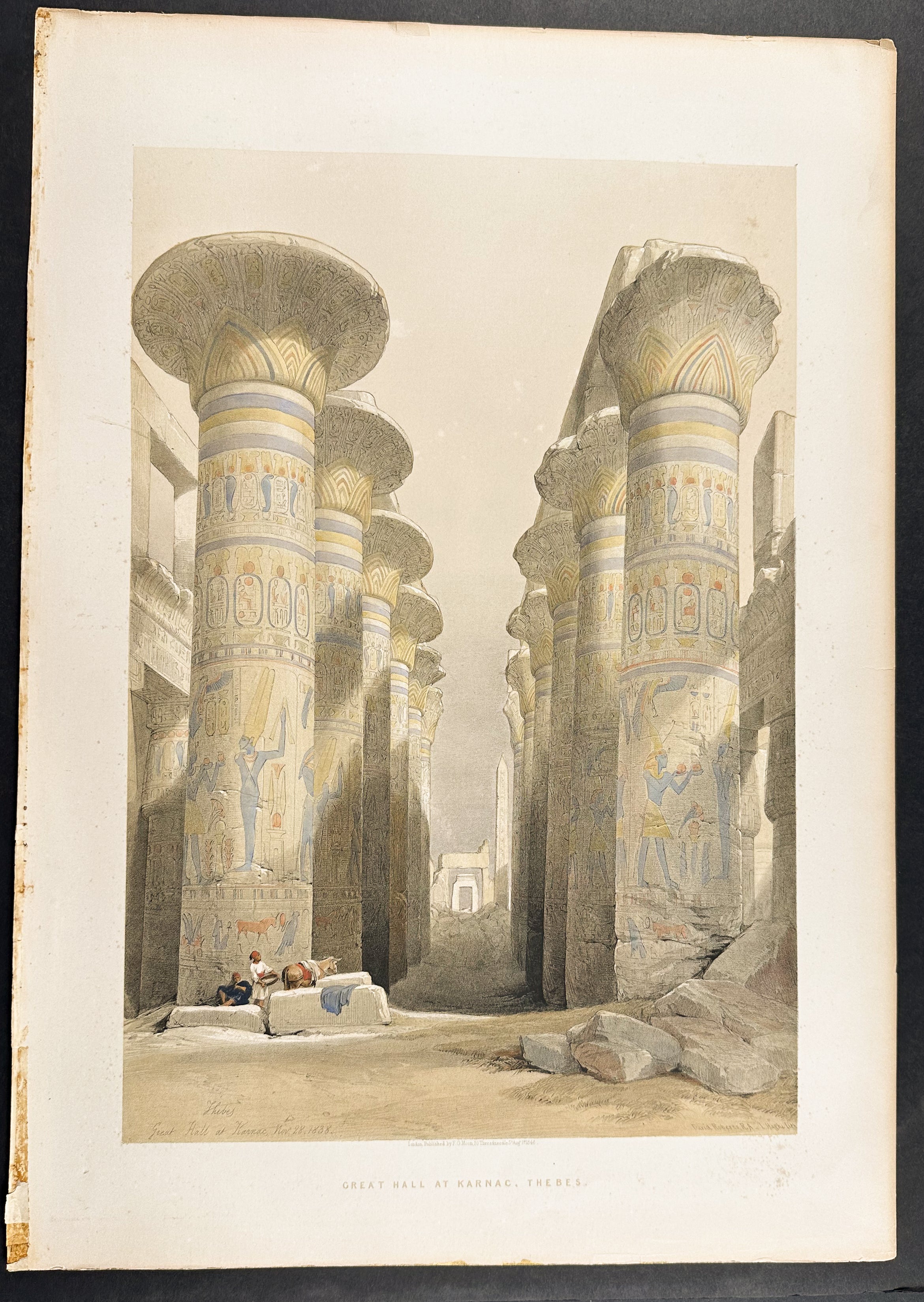 Central Avenue of the Great Hall of Columns, Karnak