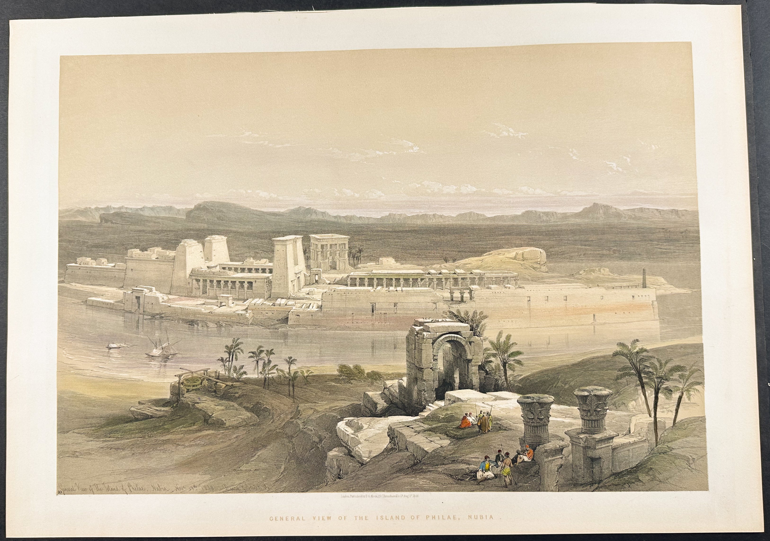 General View of the Island of Philae, Nubia