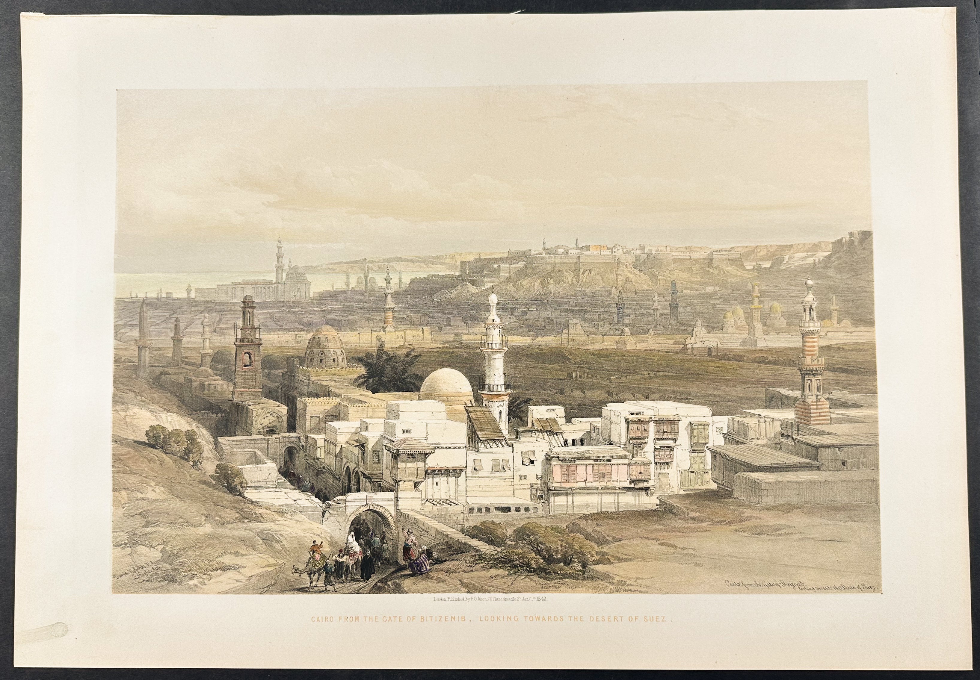 Cairo, from the Gate of Citizenib, Looking towards the Desert of Suez
