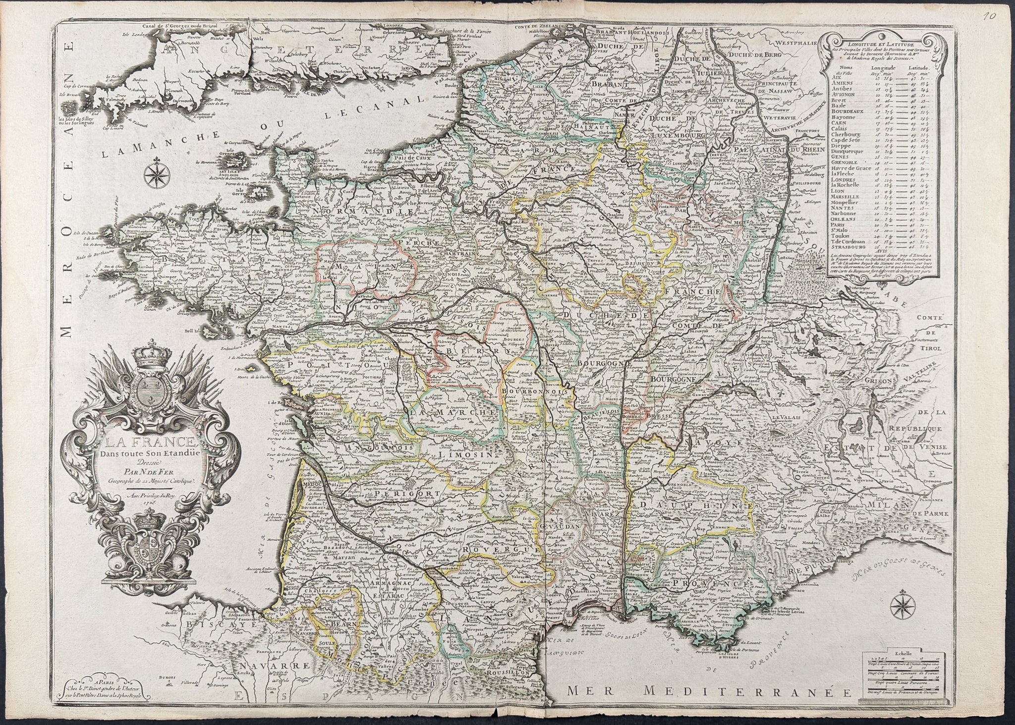 Map of France