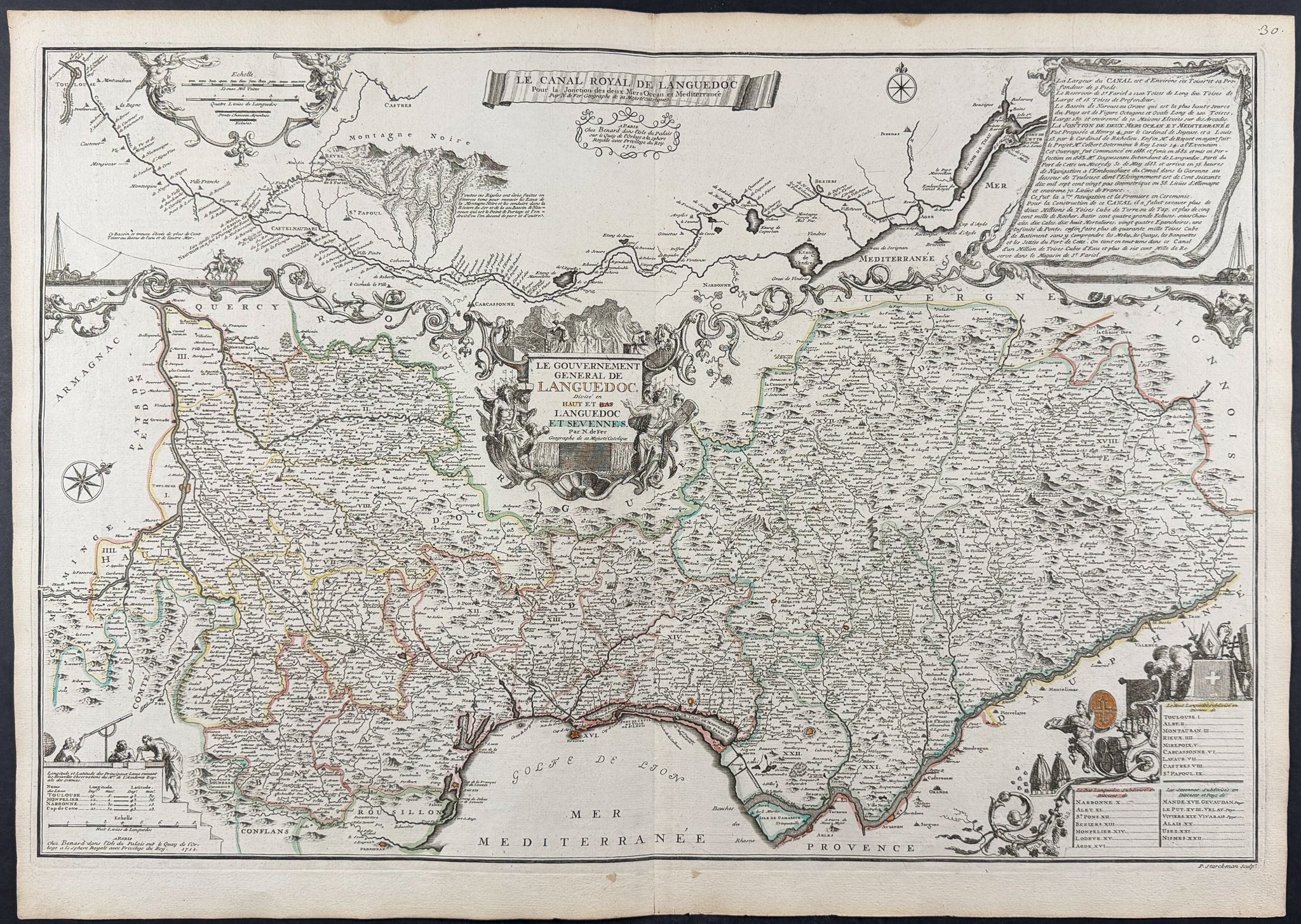 Map of the English Channel