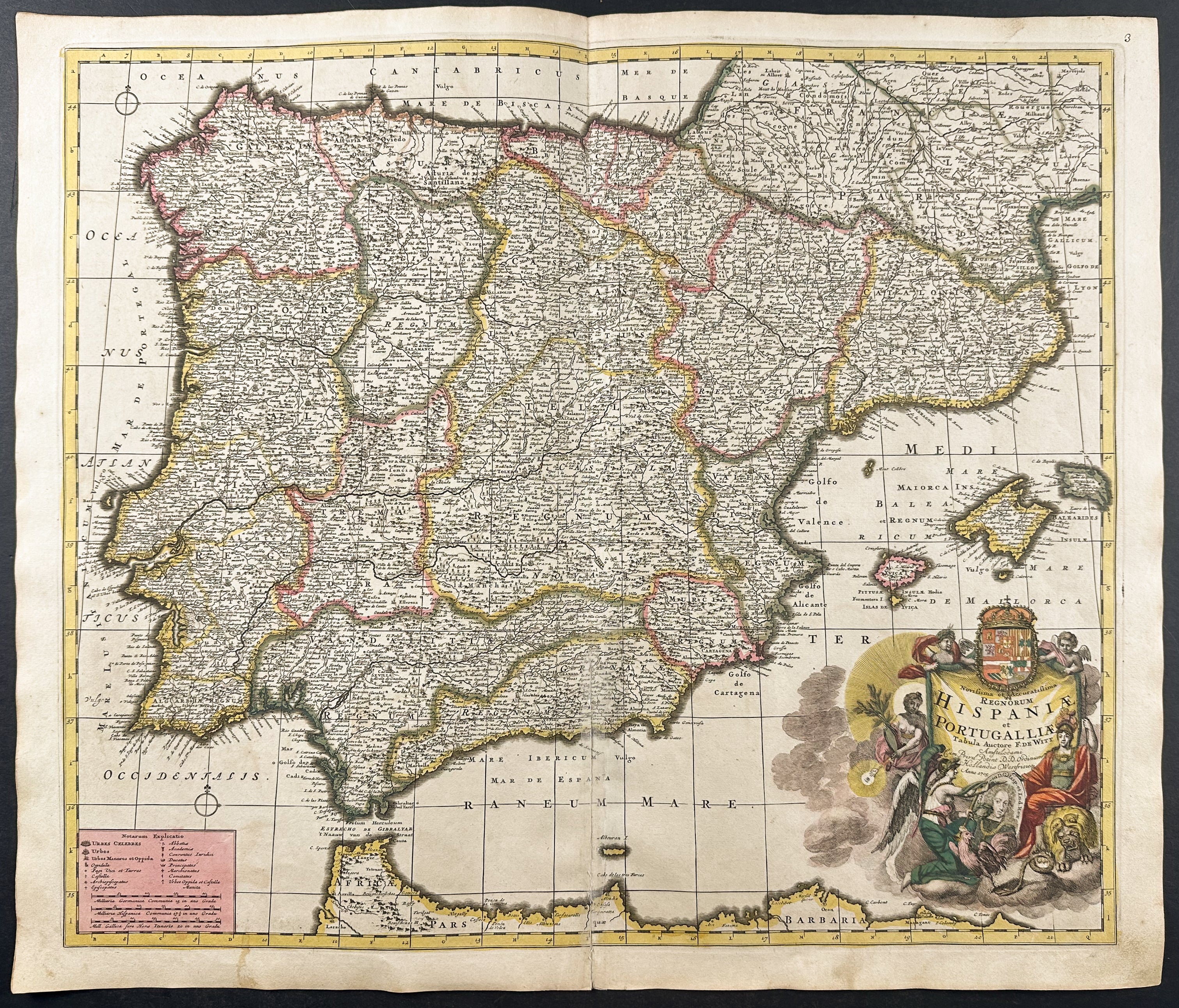 Map of Spain & Portugal