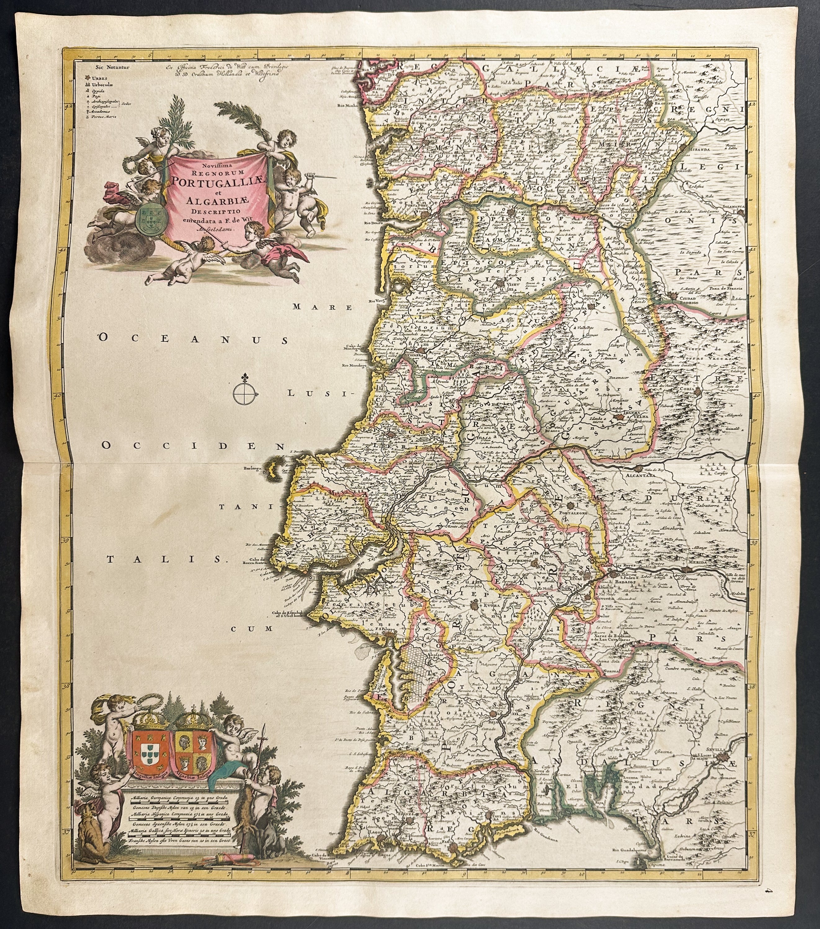 Map of Portugal