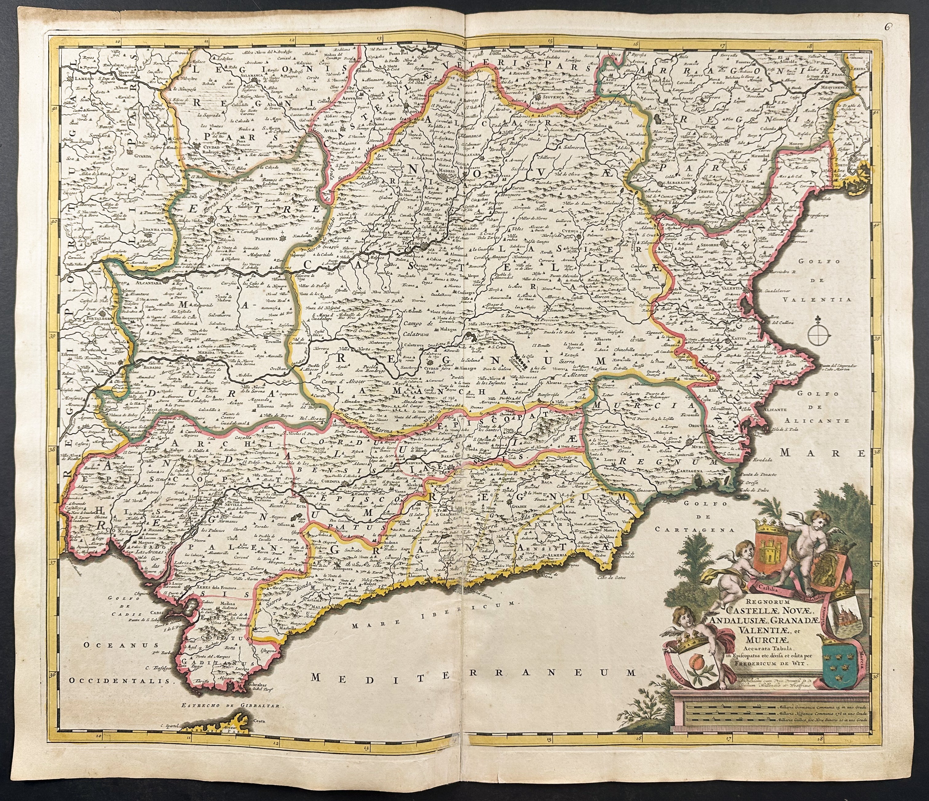 Map of Southeastern Iberia