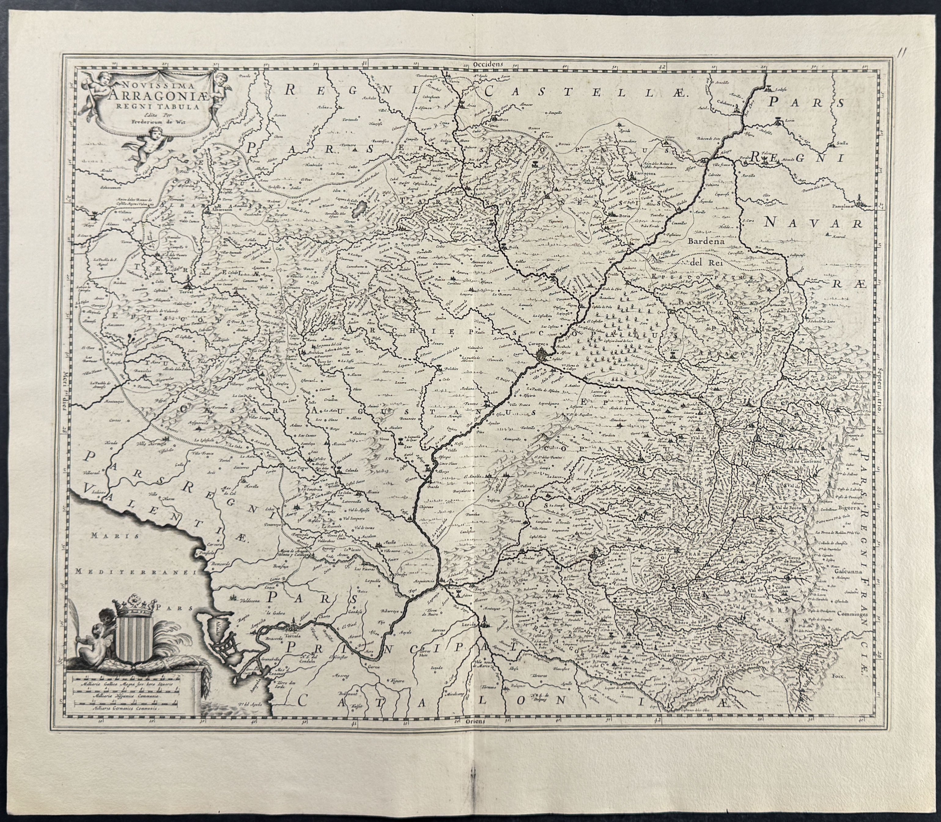 Map of Nothern Spain
