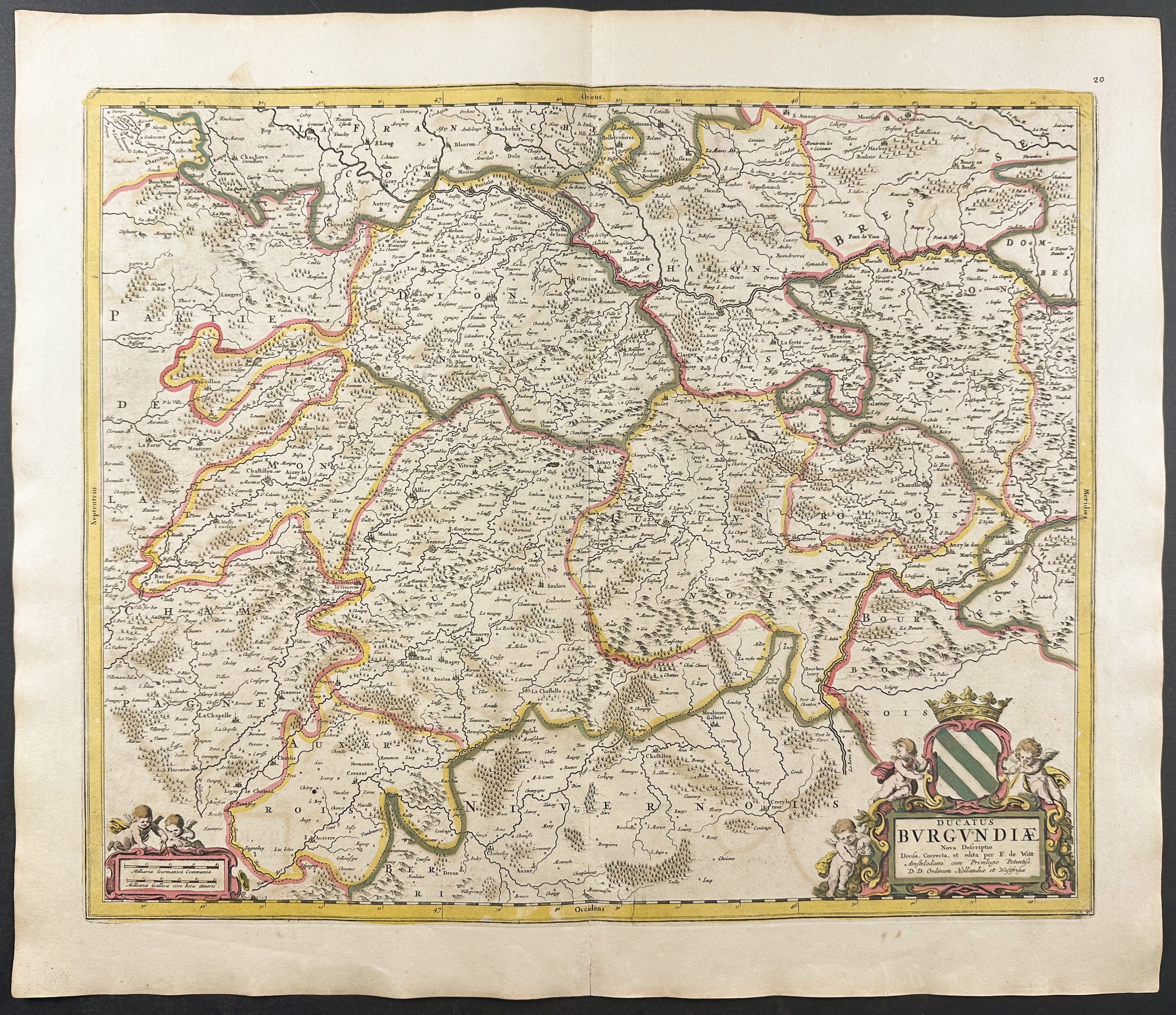 Map of Burgundy