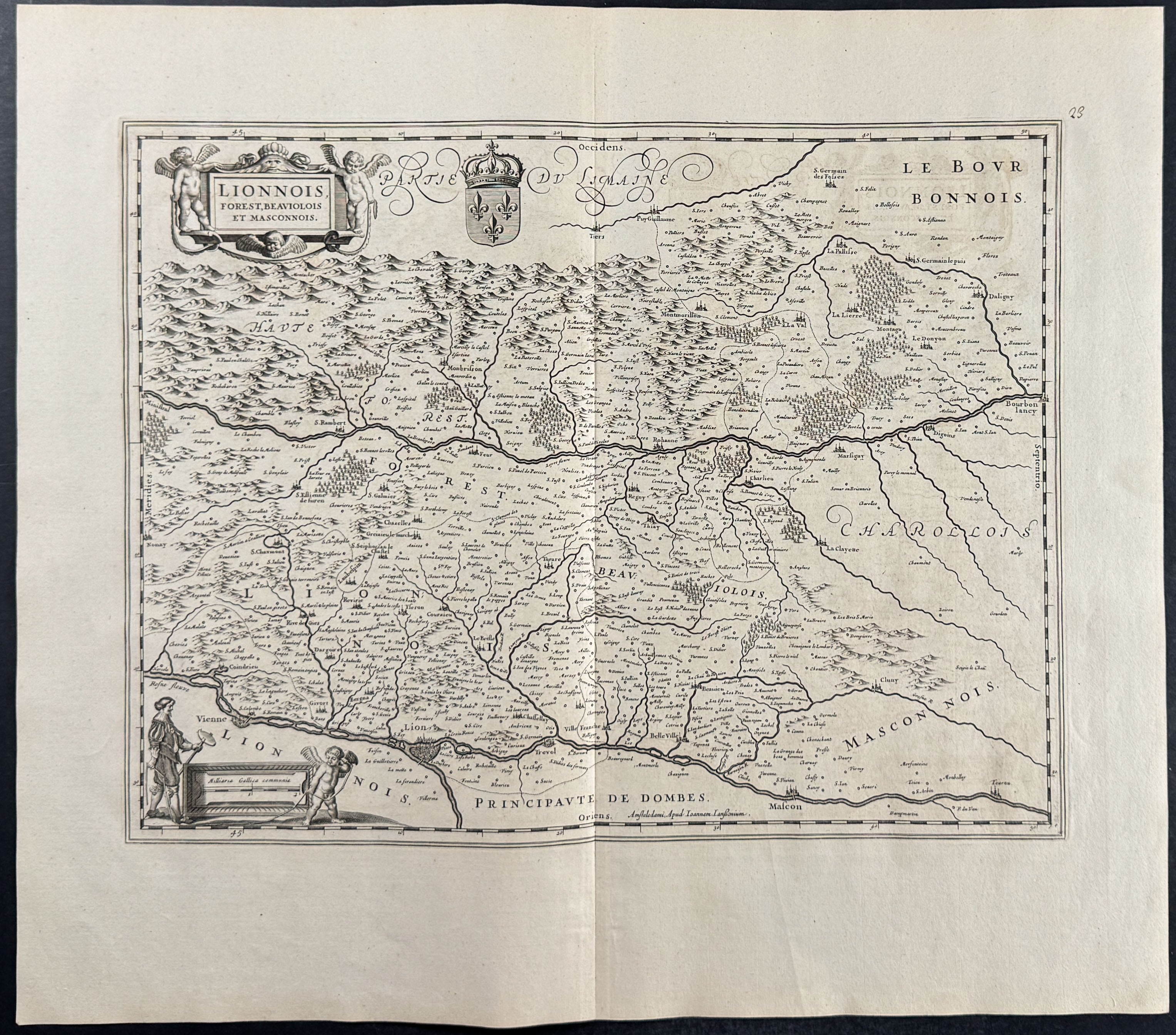 Map of Lions, France