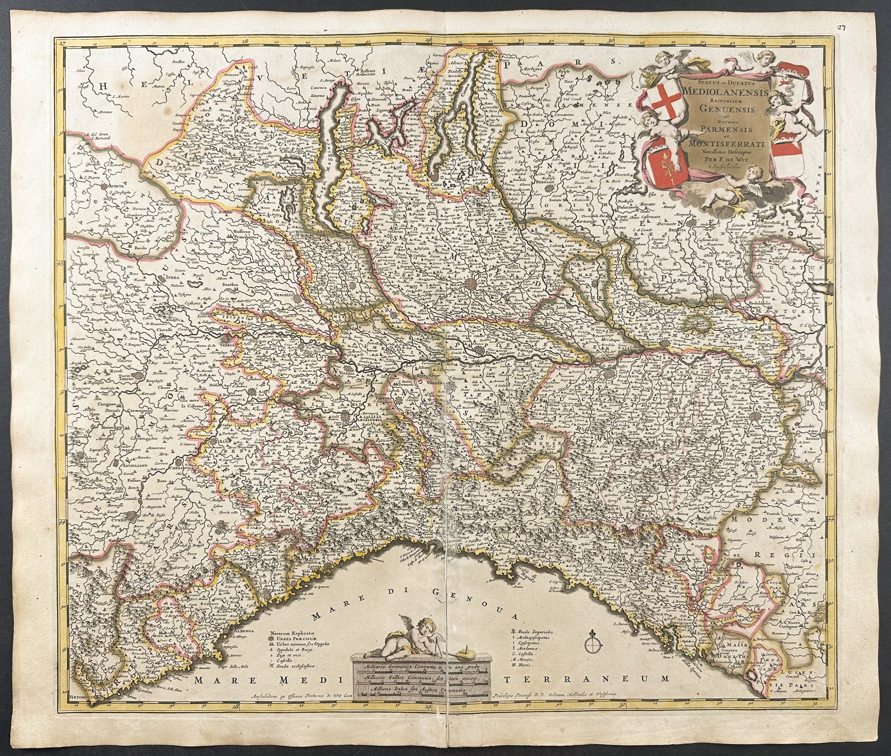 Map of Northern Italy