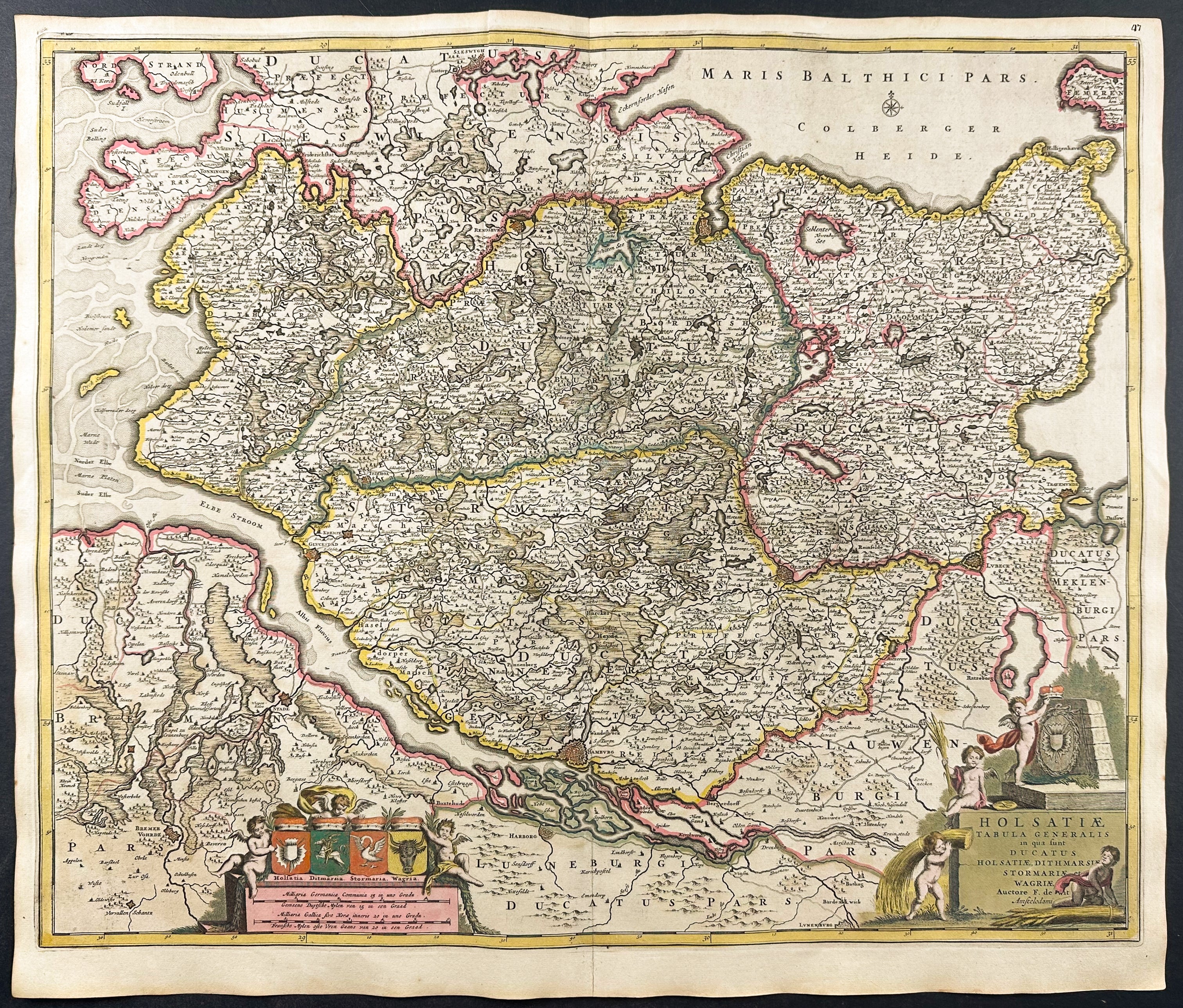 Map of Northern Germany