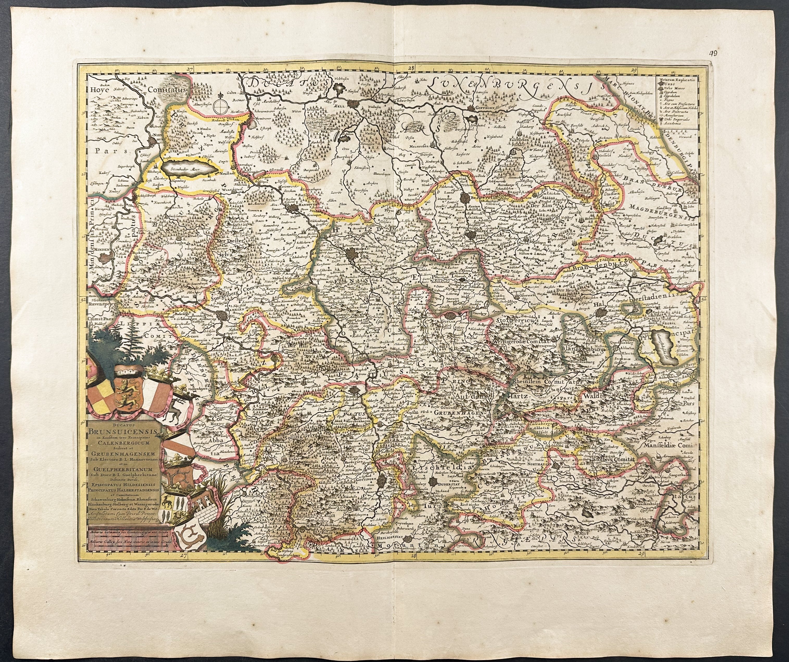 Map of Central Germany