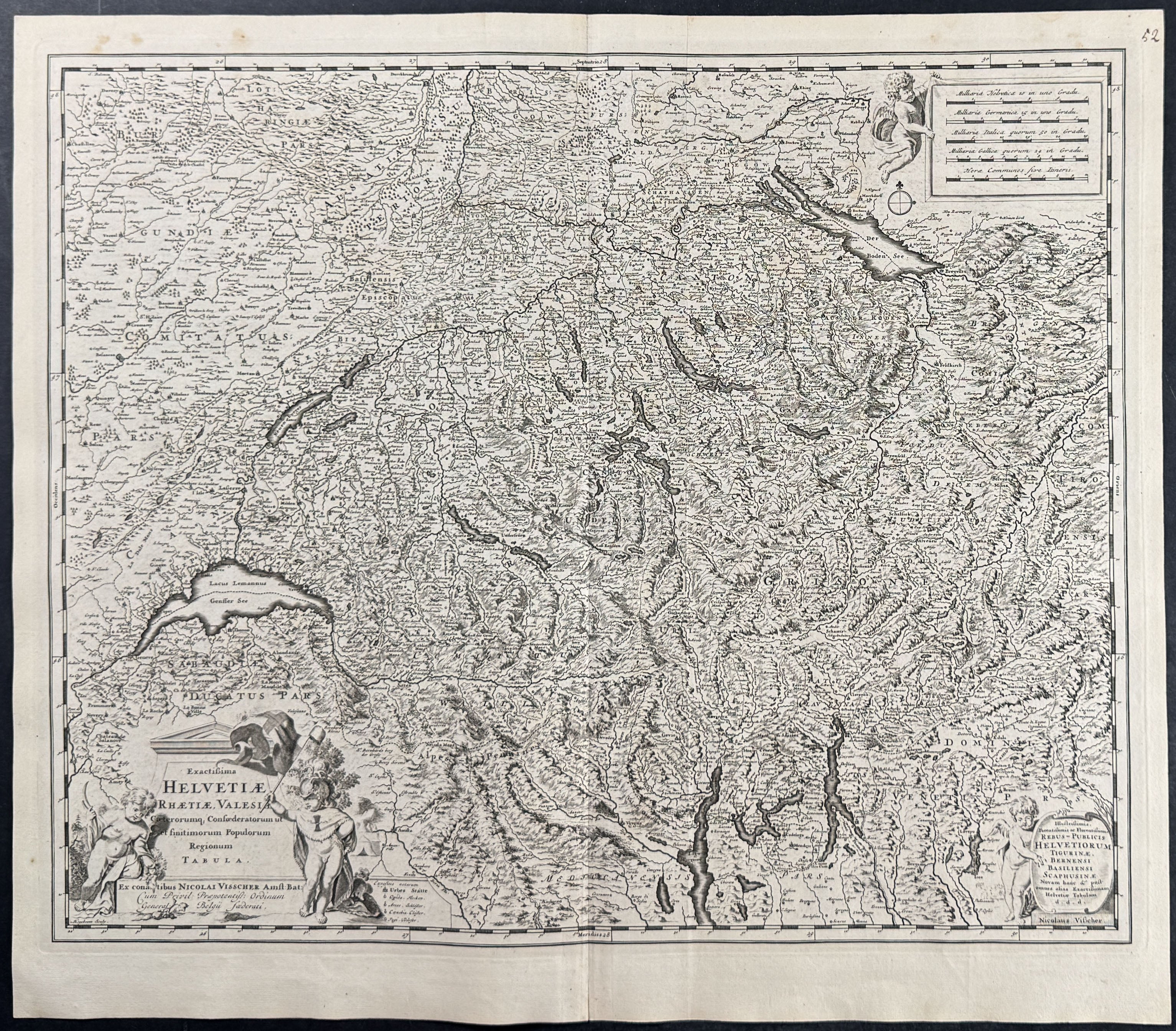 Map of Switzerland