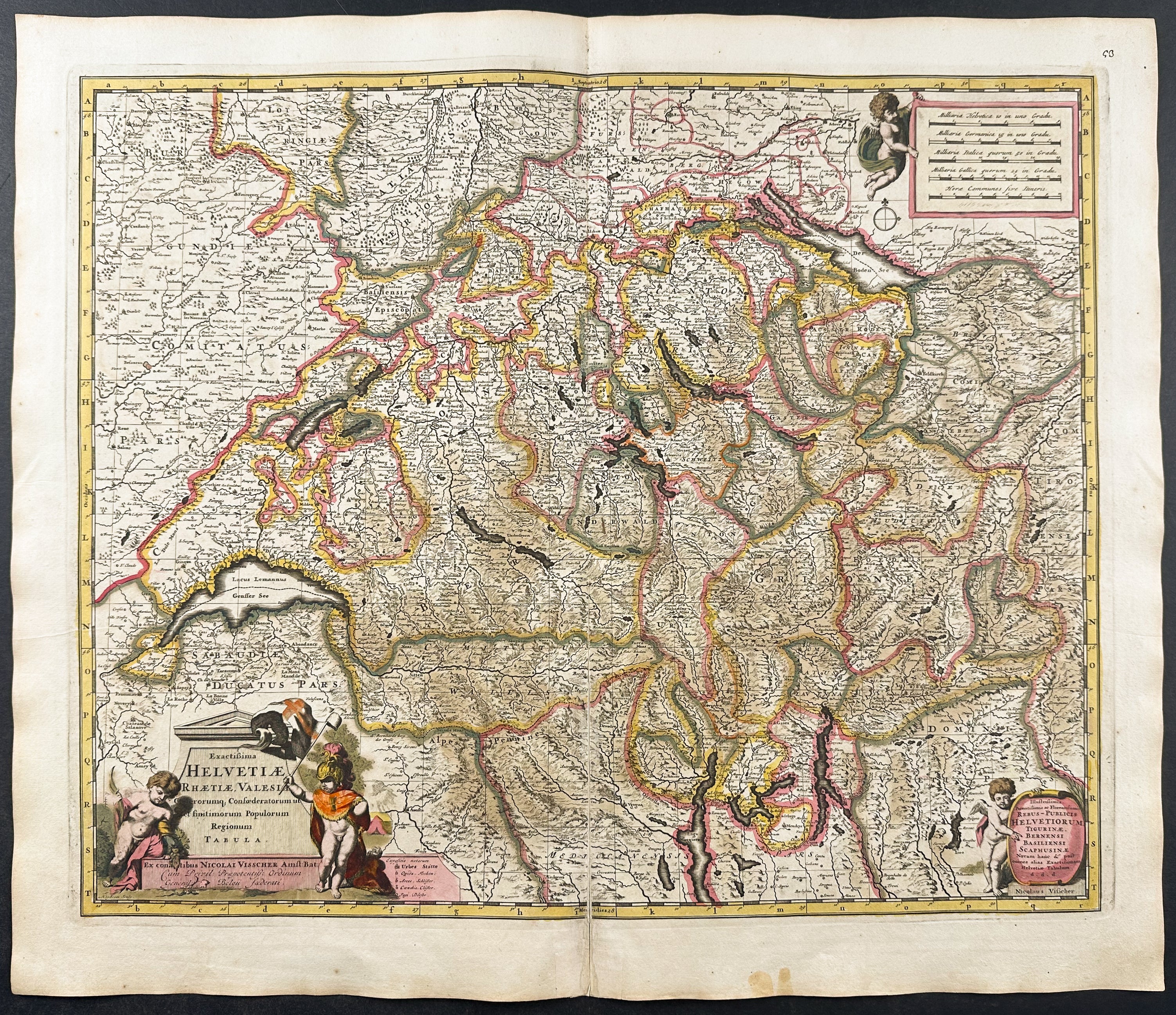Map of Switzerland