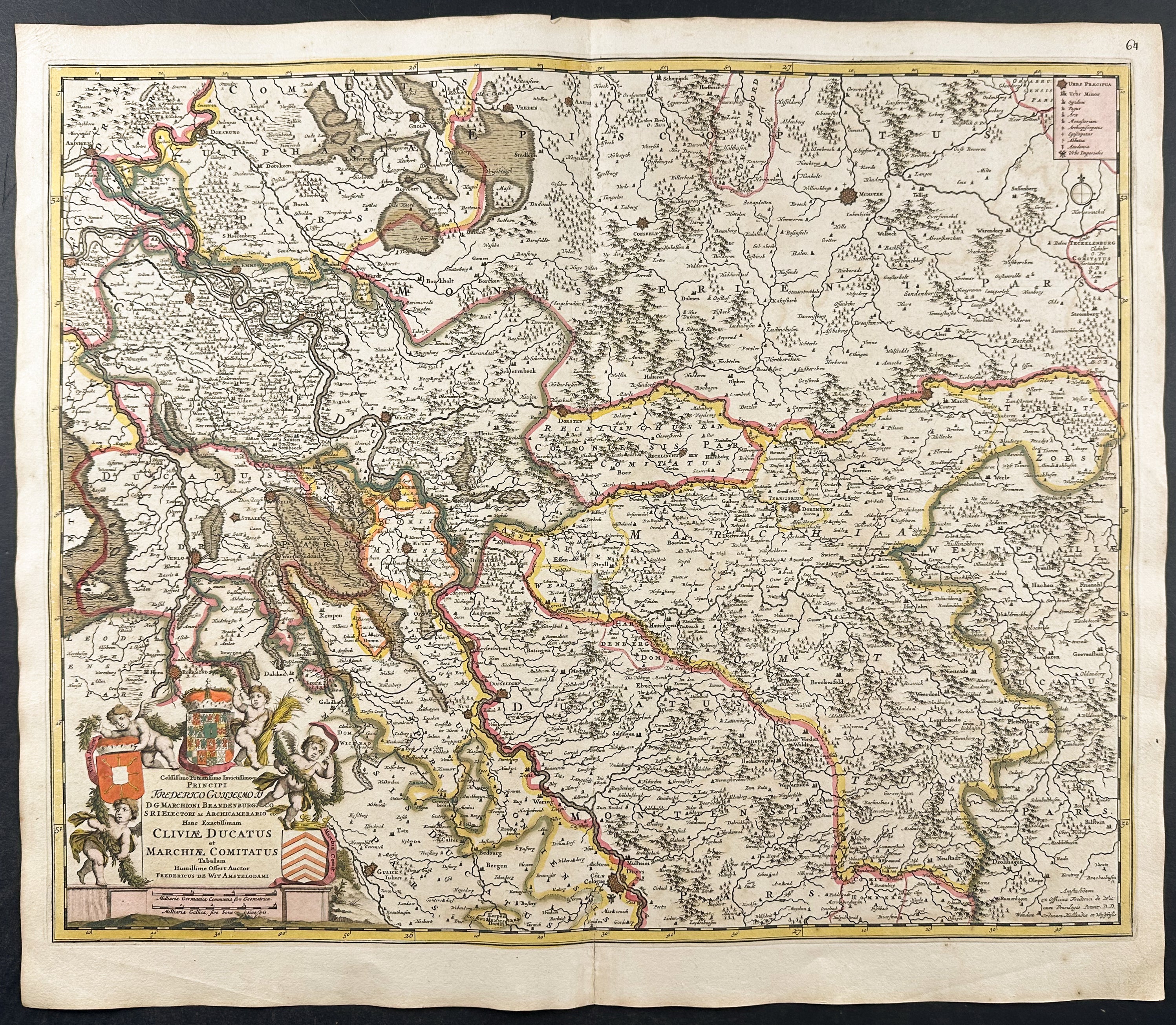 Map of Northwestern Germany