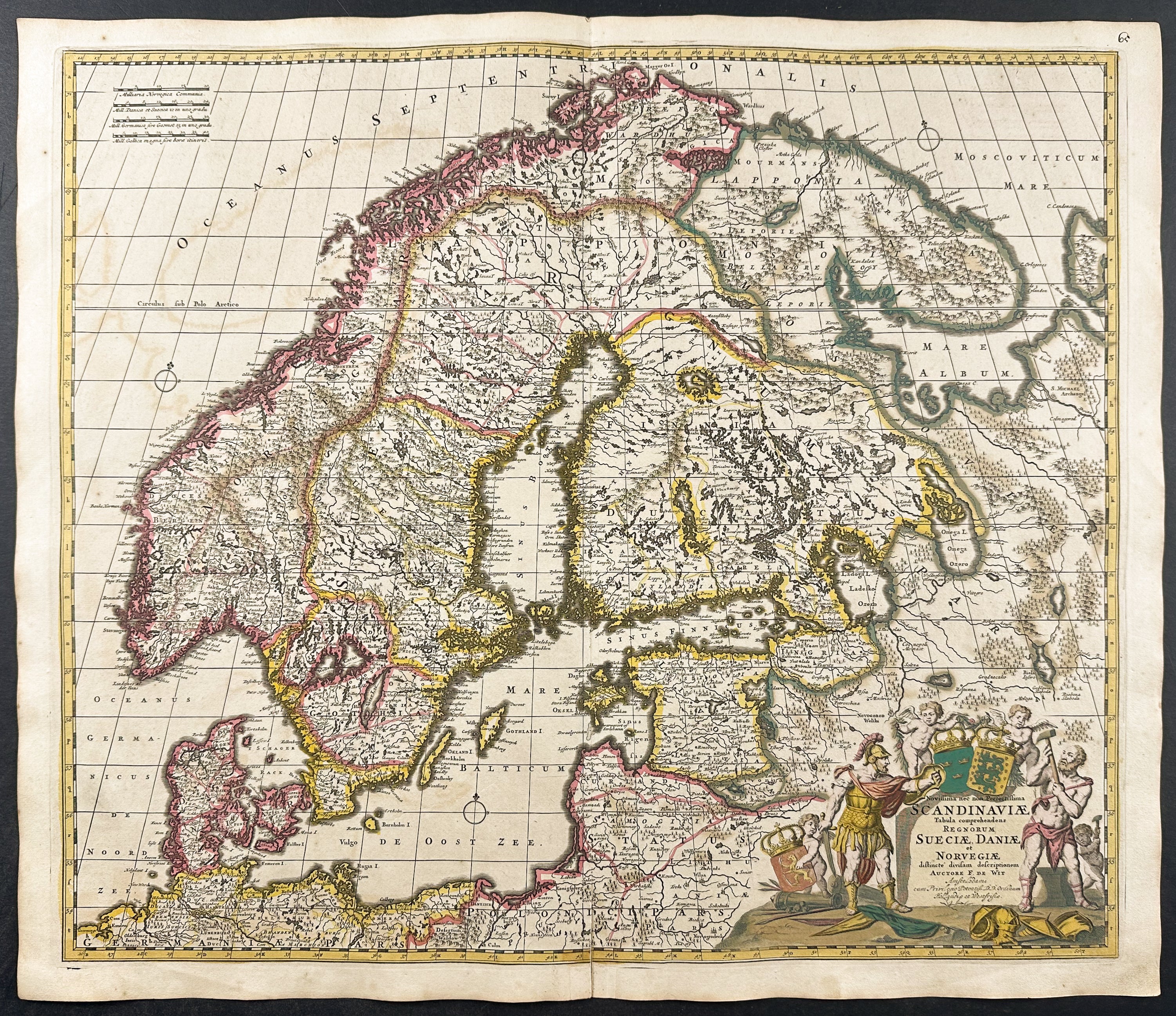 Map of Scandinavia
