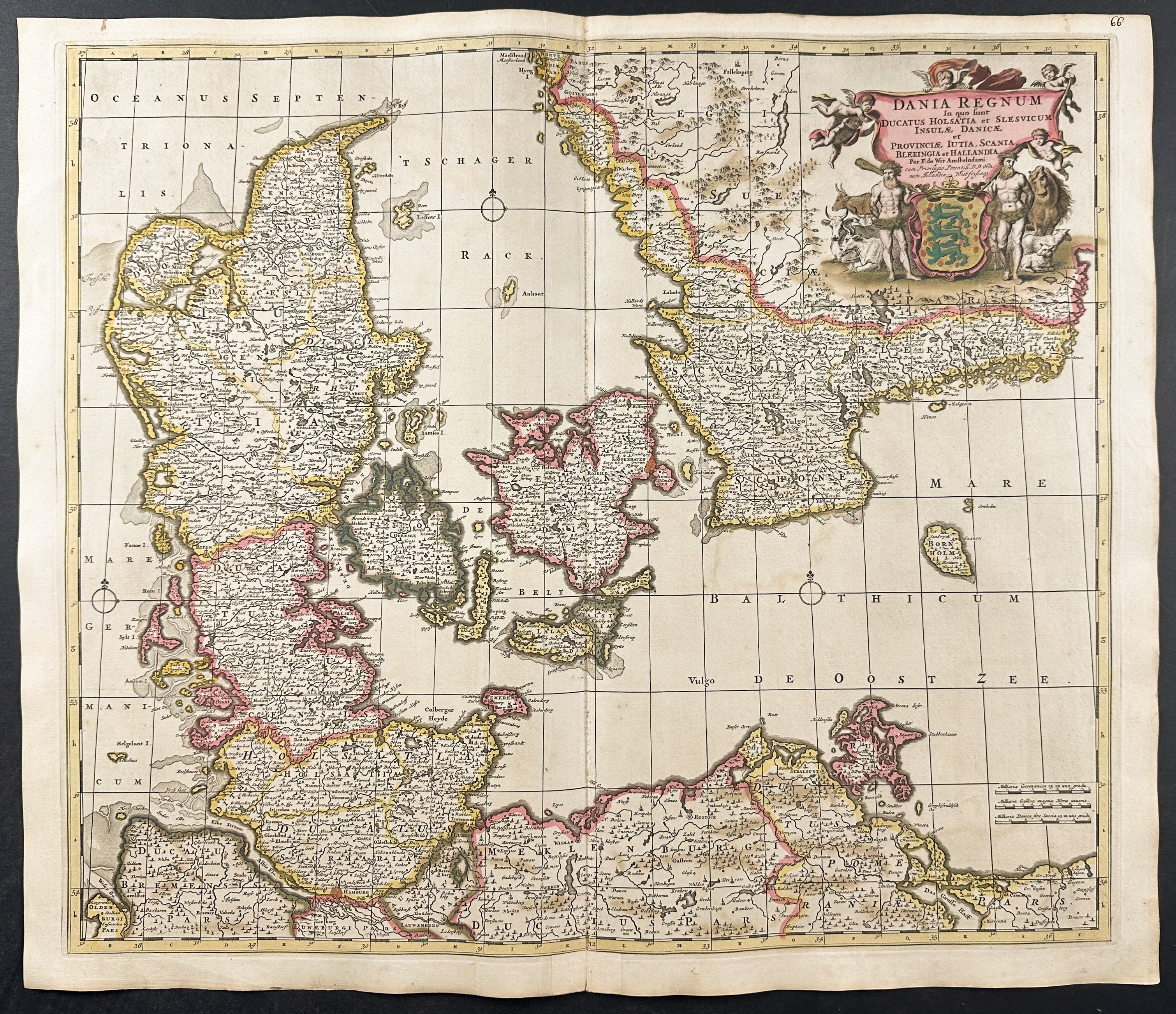 Map of Denmark