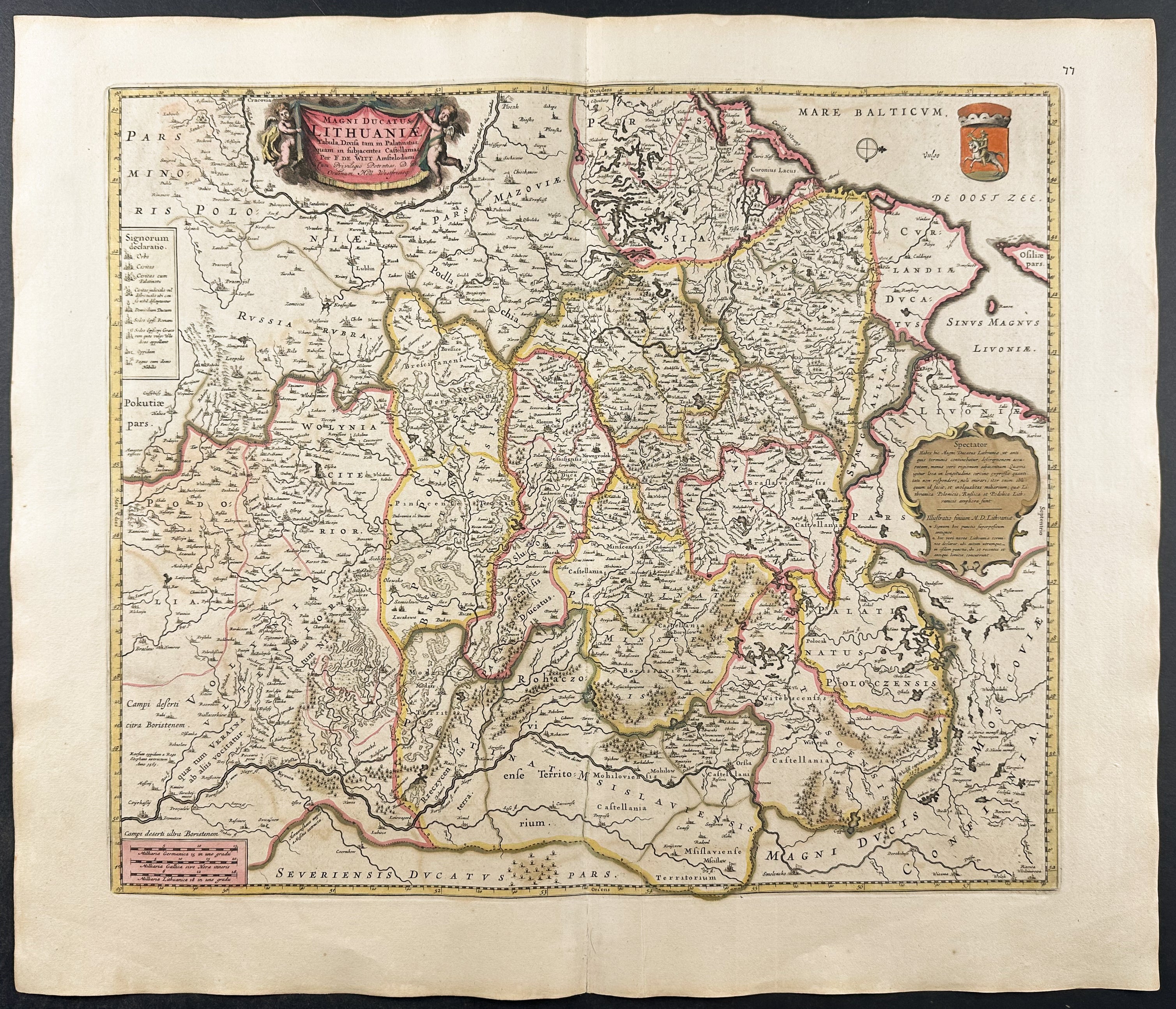 Map of the Duchy of Lithuania