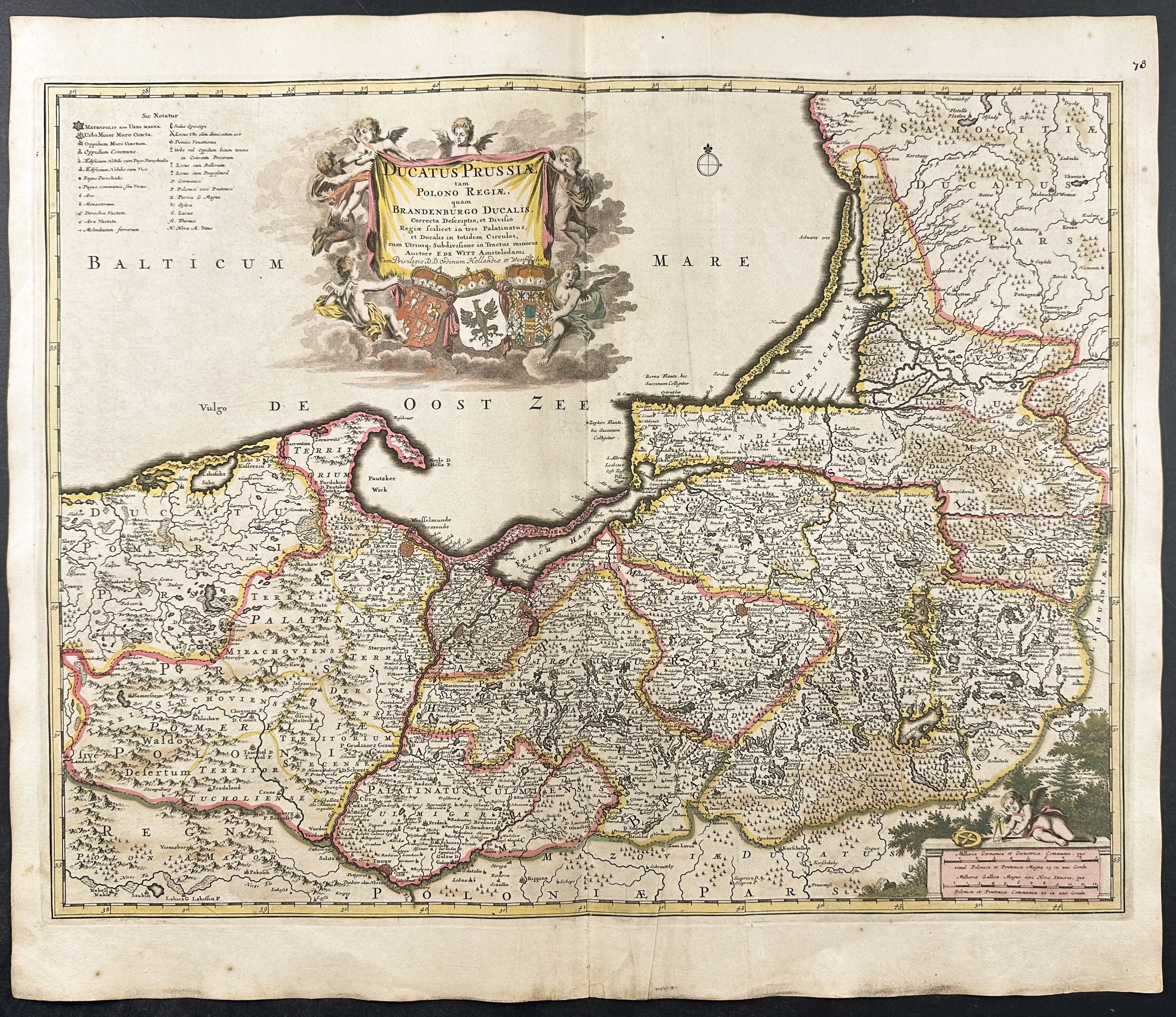Map of the Duchy of Prussia