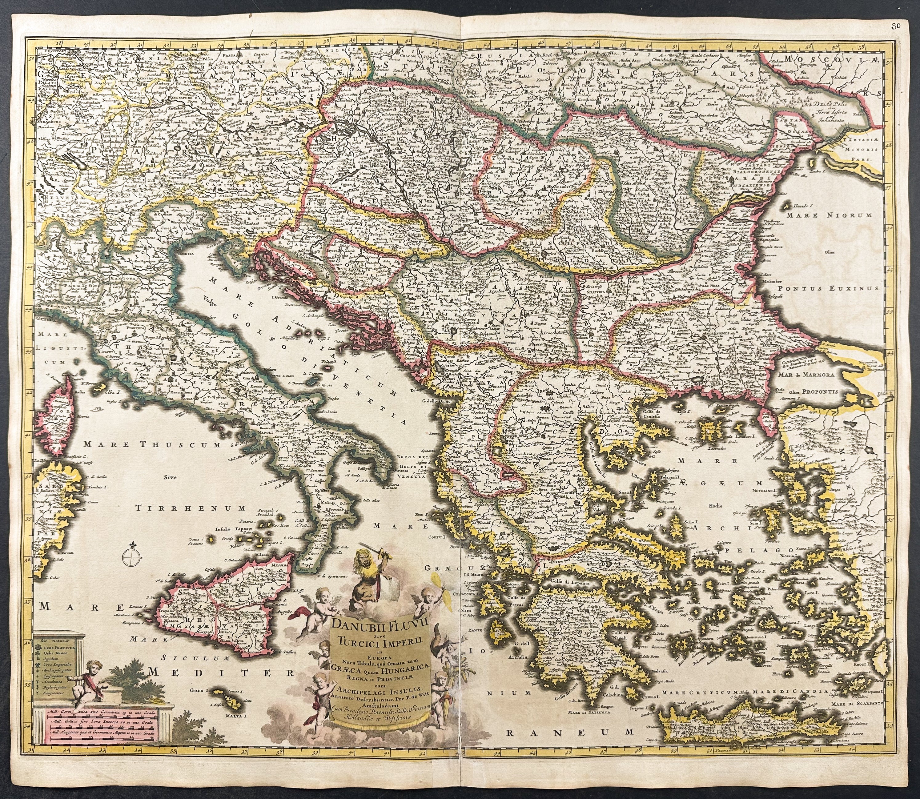 Map of Southern Europe