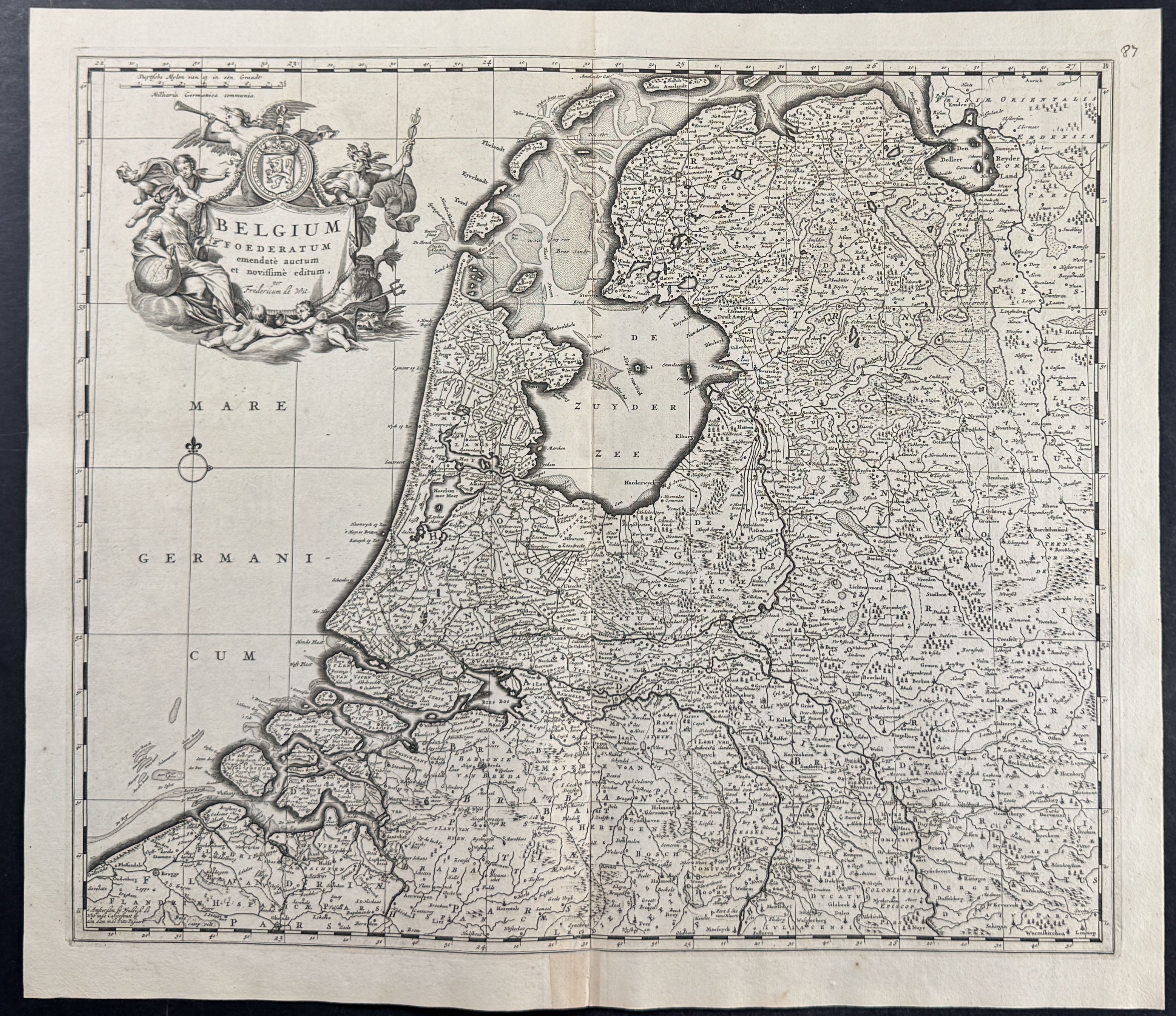 Map of Belgium