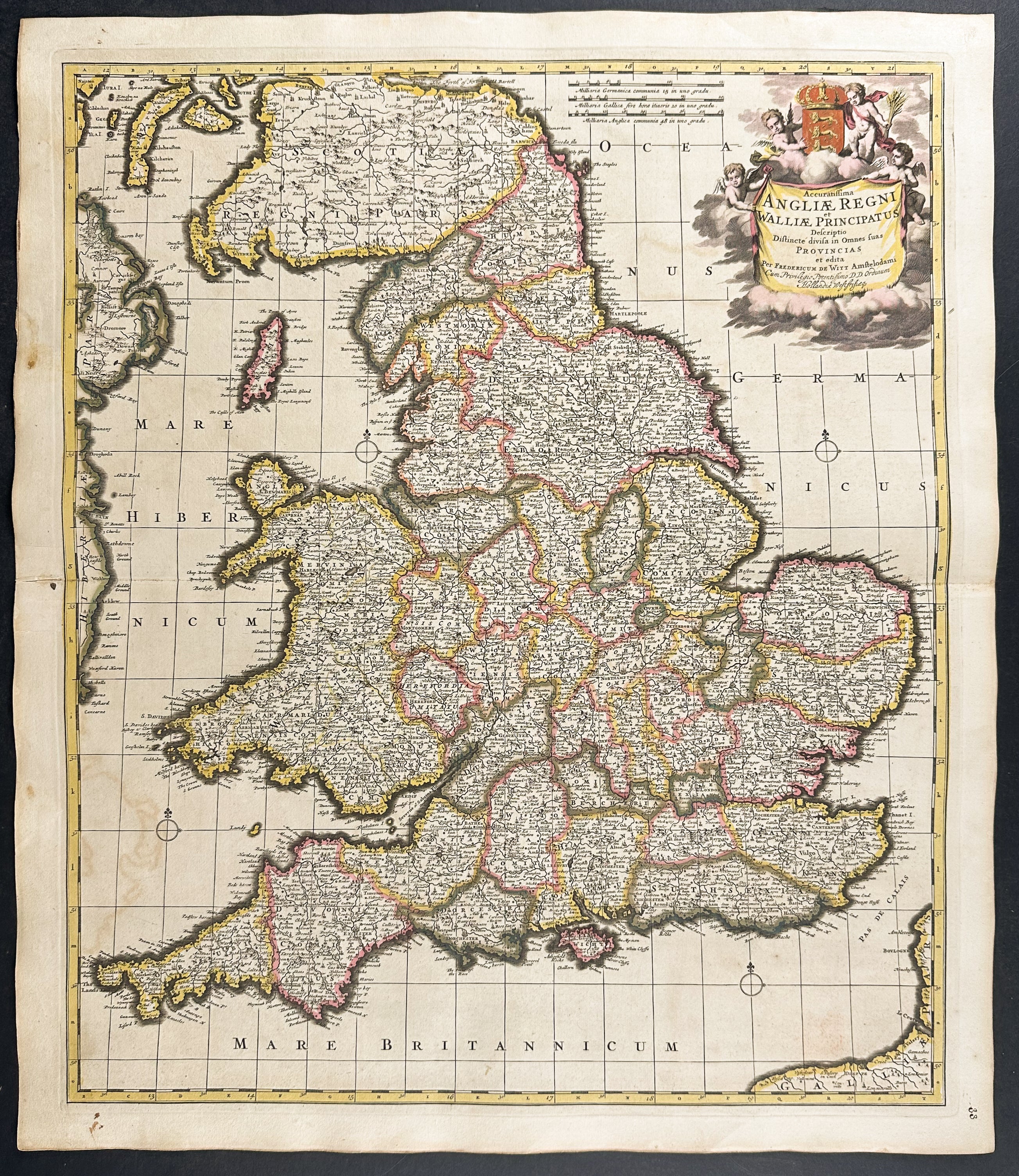 Map of England