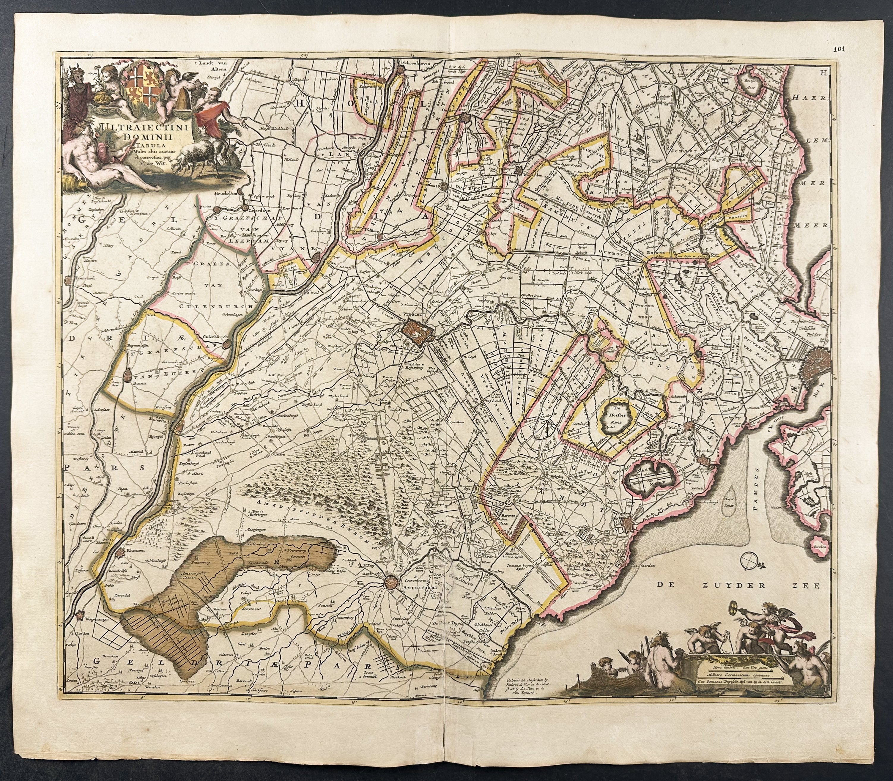Map of Utrecht and Environs