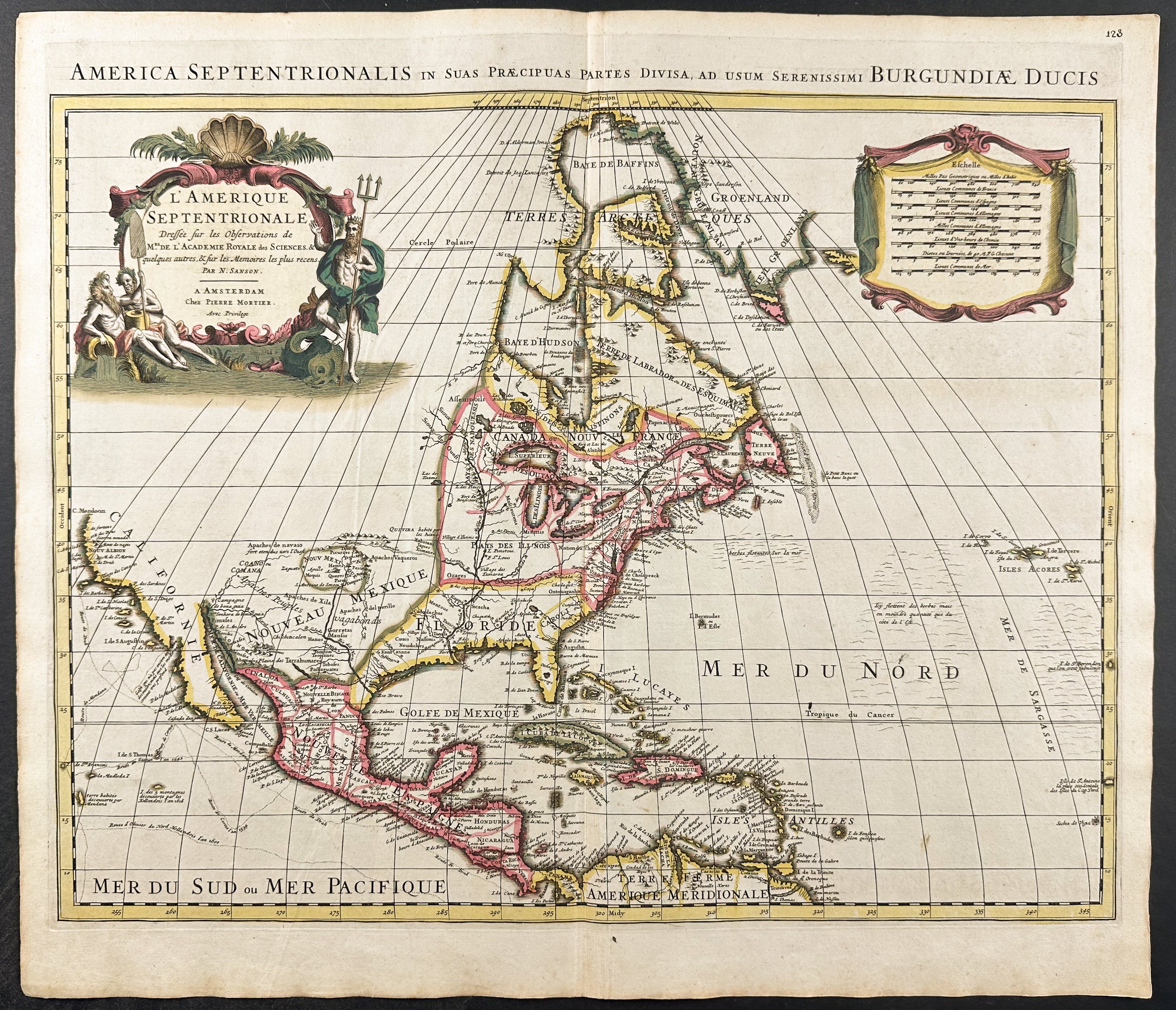 Map of North America