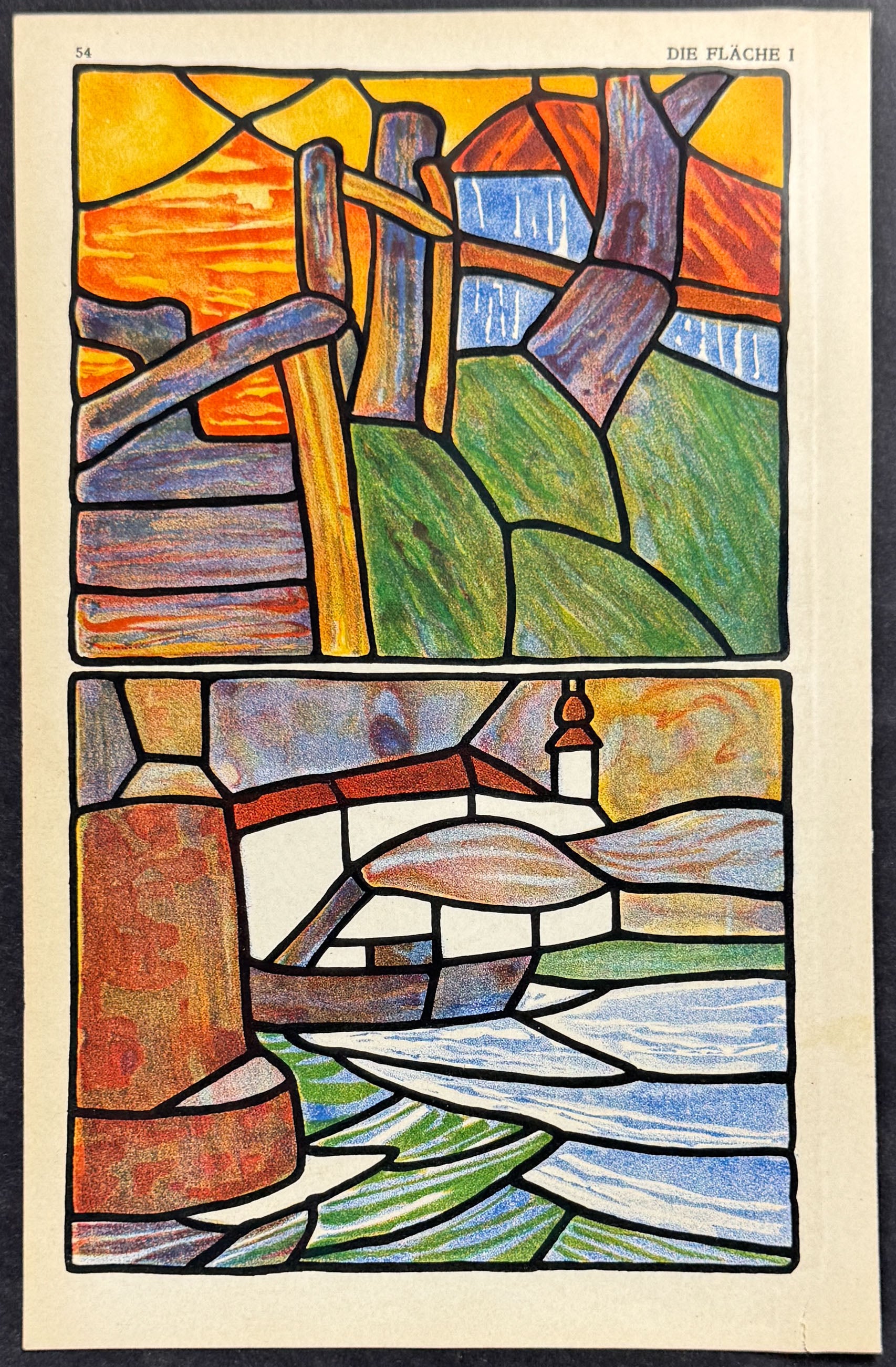 Path, Water - Art Pochoir Illustrations