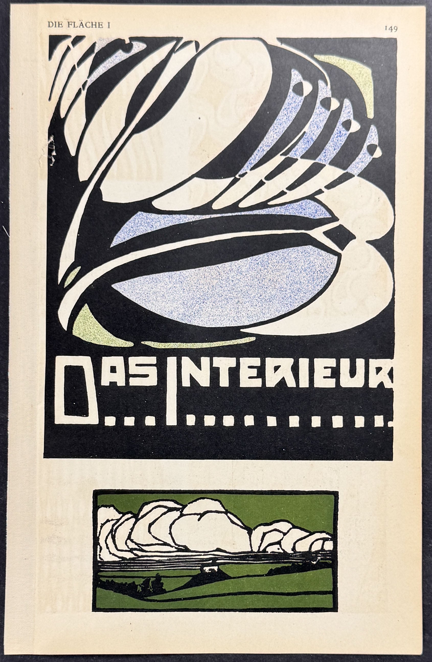 Landscape, Design - Art Pochoir Illustrations