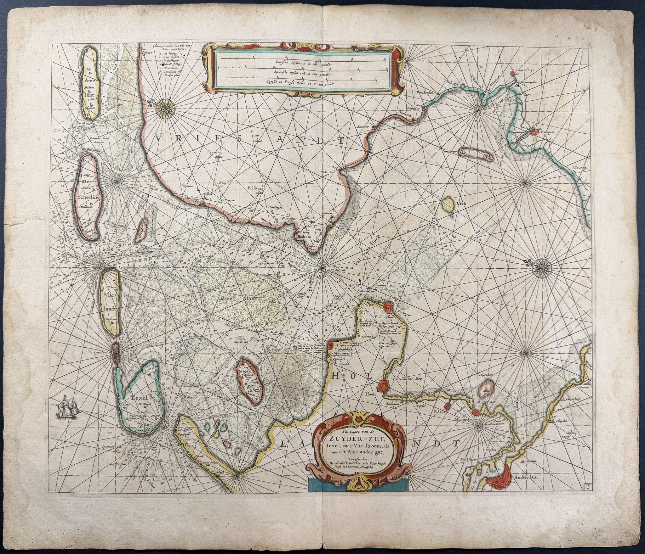 Map of the Zuiderzee