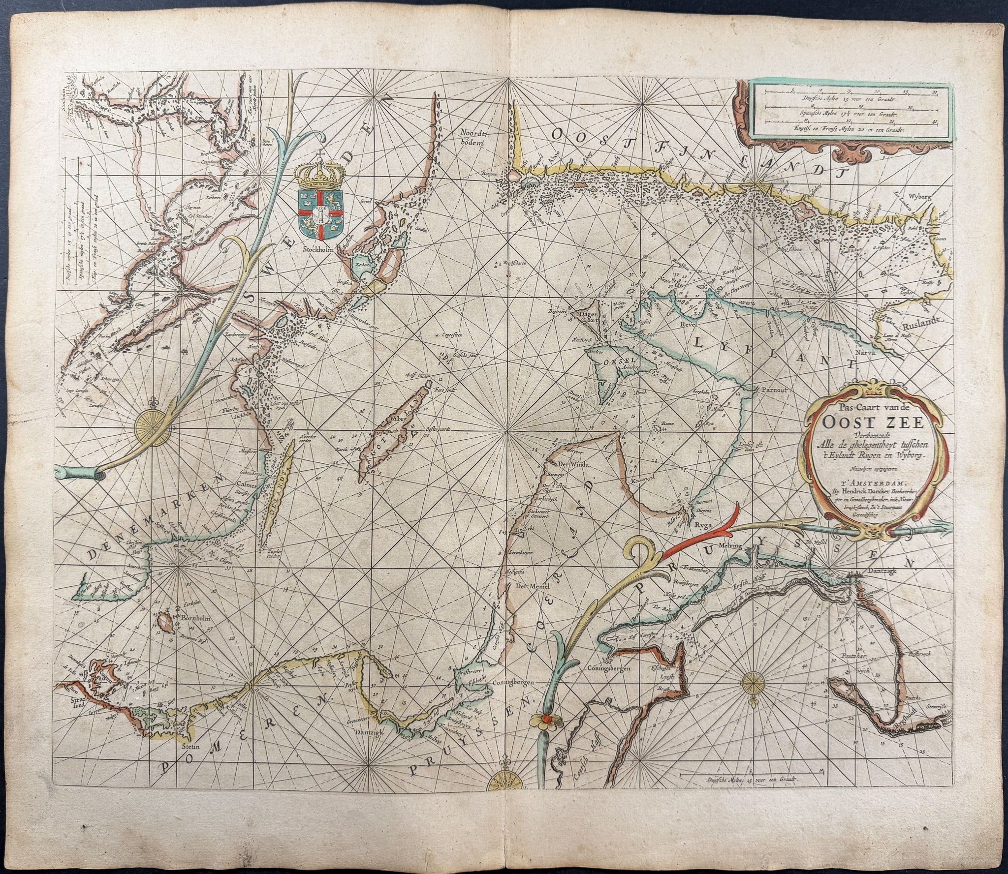 Map of the Baltic Sea