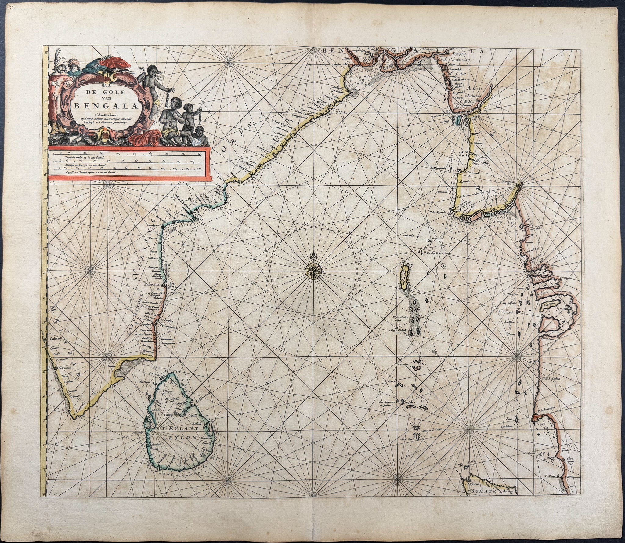 Map of the Bay of Bengal