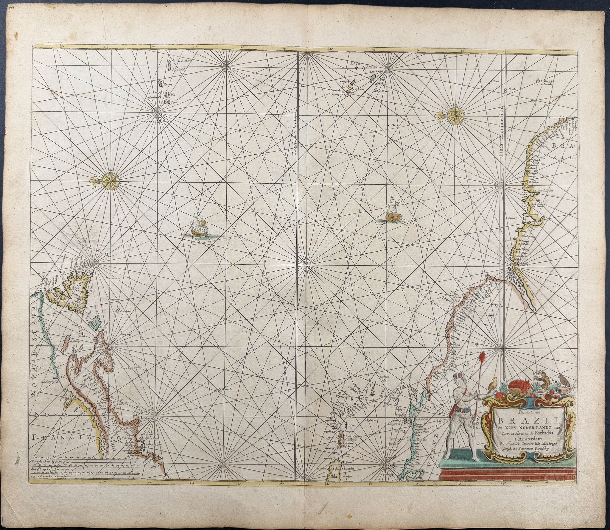 Map of the East Atlantic