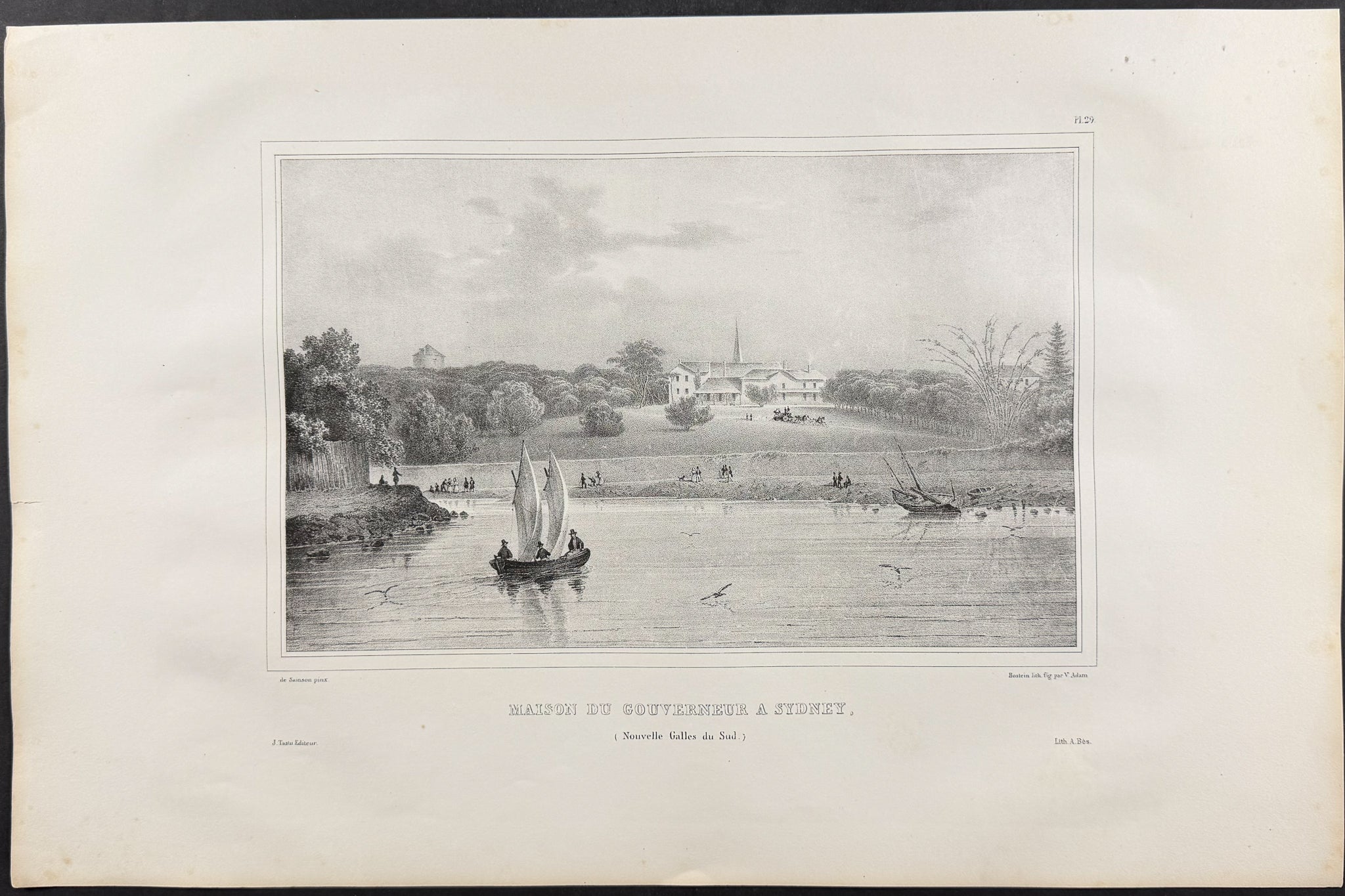 Sydney, Australia; Maison du Gouverneur a Sydney (Nouvelle Galles du Sud)