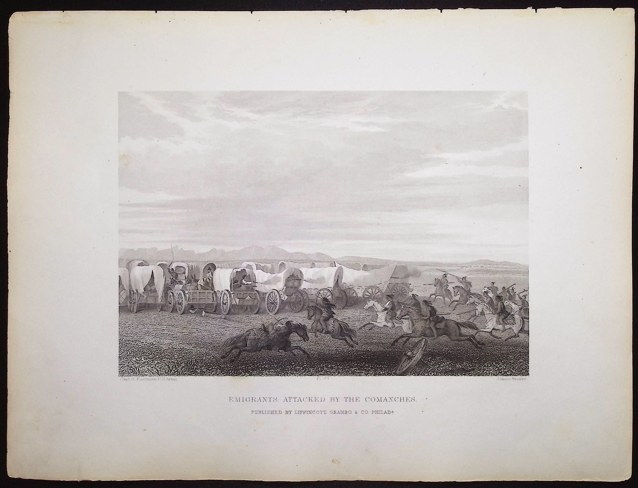 Emigrants Attacked by the Comanches